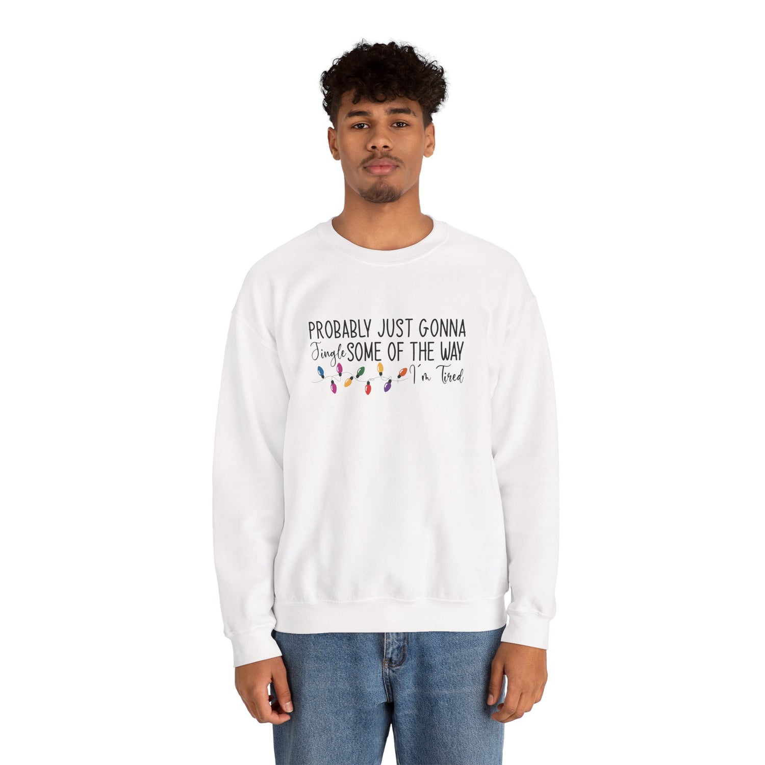 Festive Funny Gildan Sweatshirt