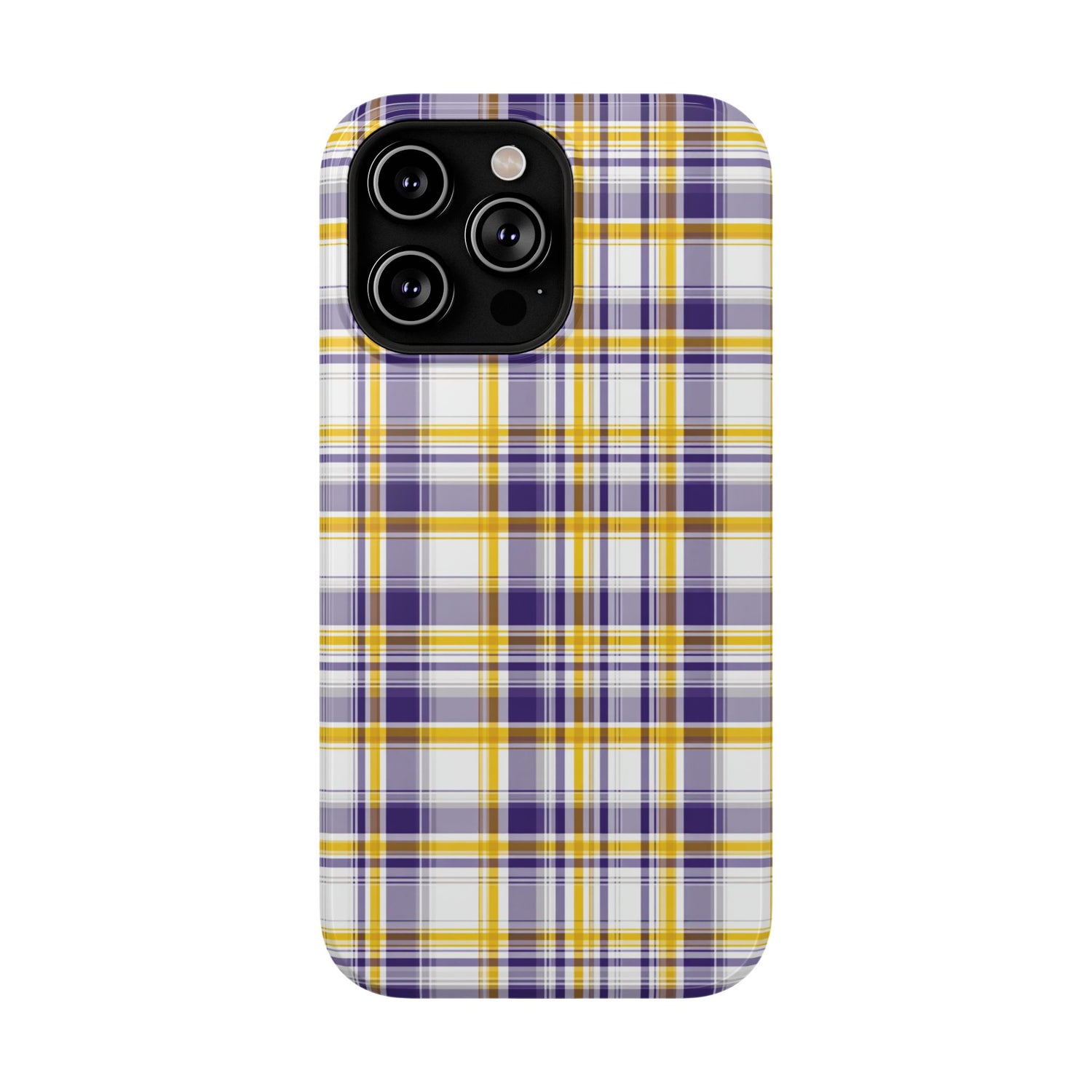 Louisiana Plaid Impact-Resistant Phone Case