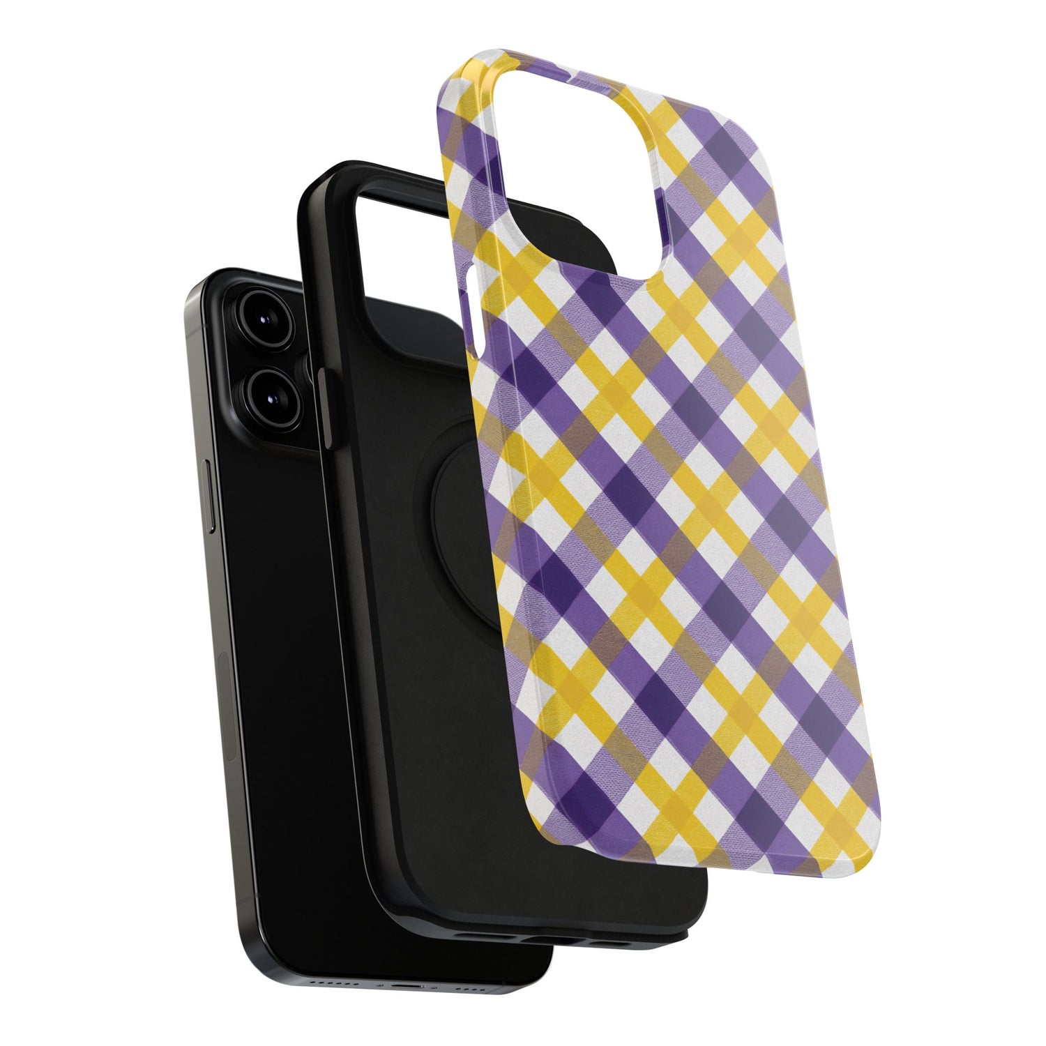 Phone Case | Impact-Resistant Louisiana Plaid