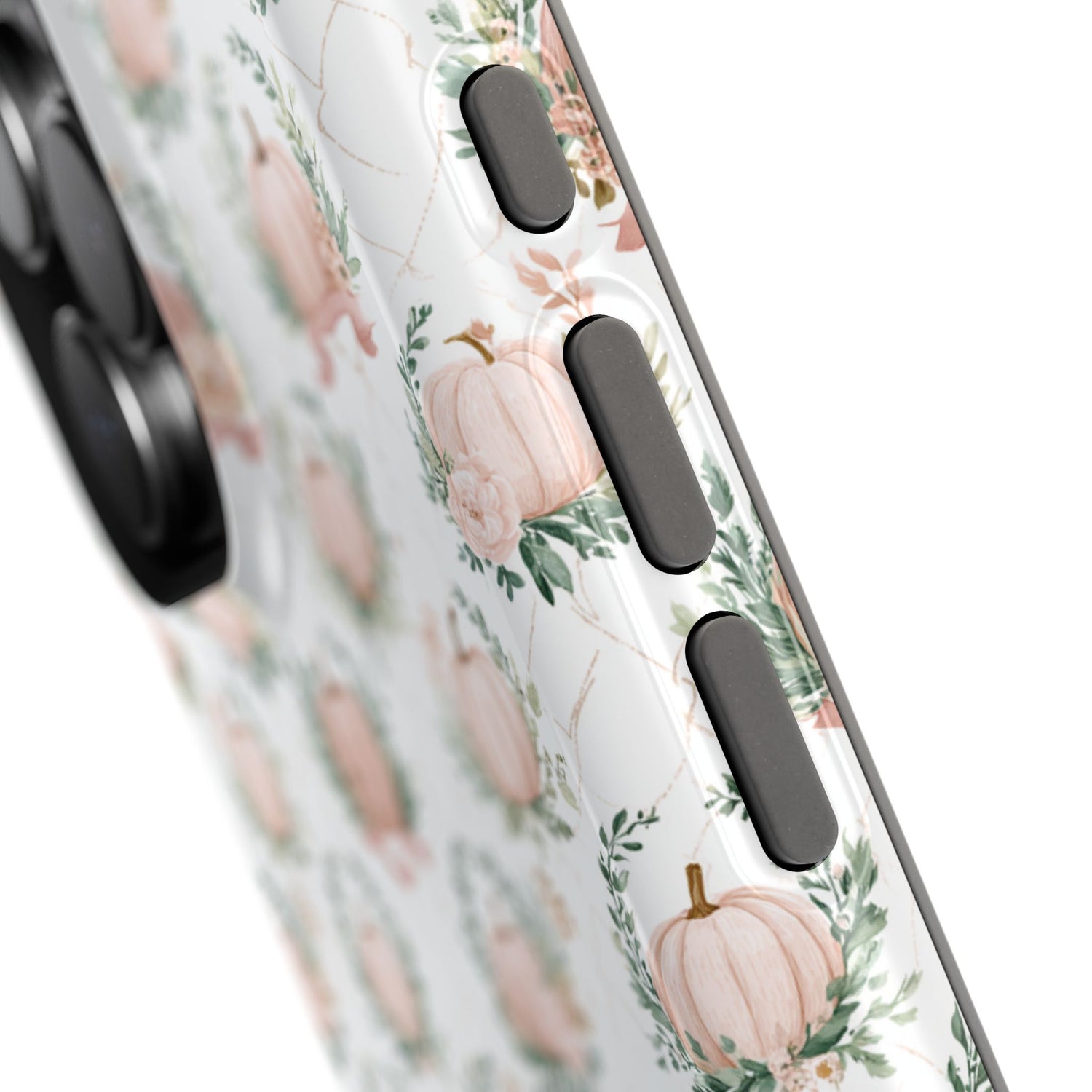 Elegant Pumpkin Impact-Resistant Phone Case, iPhone, Samsung
