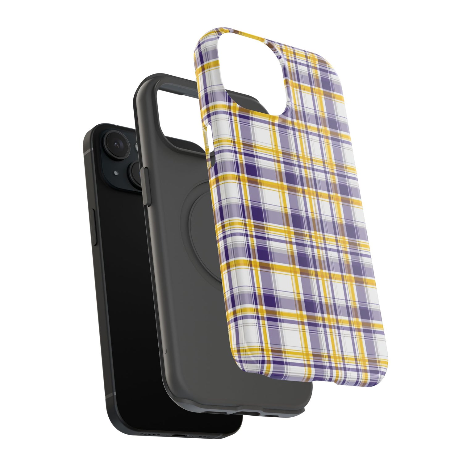 Louisiana Plaid Impact-Resistant Phone Case