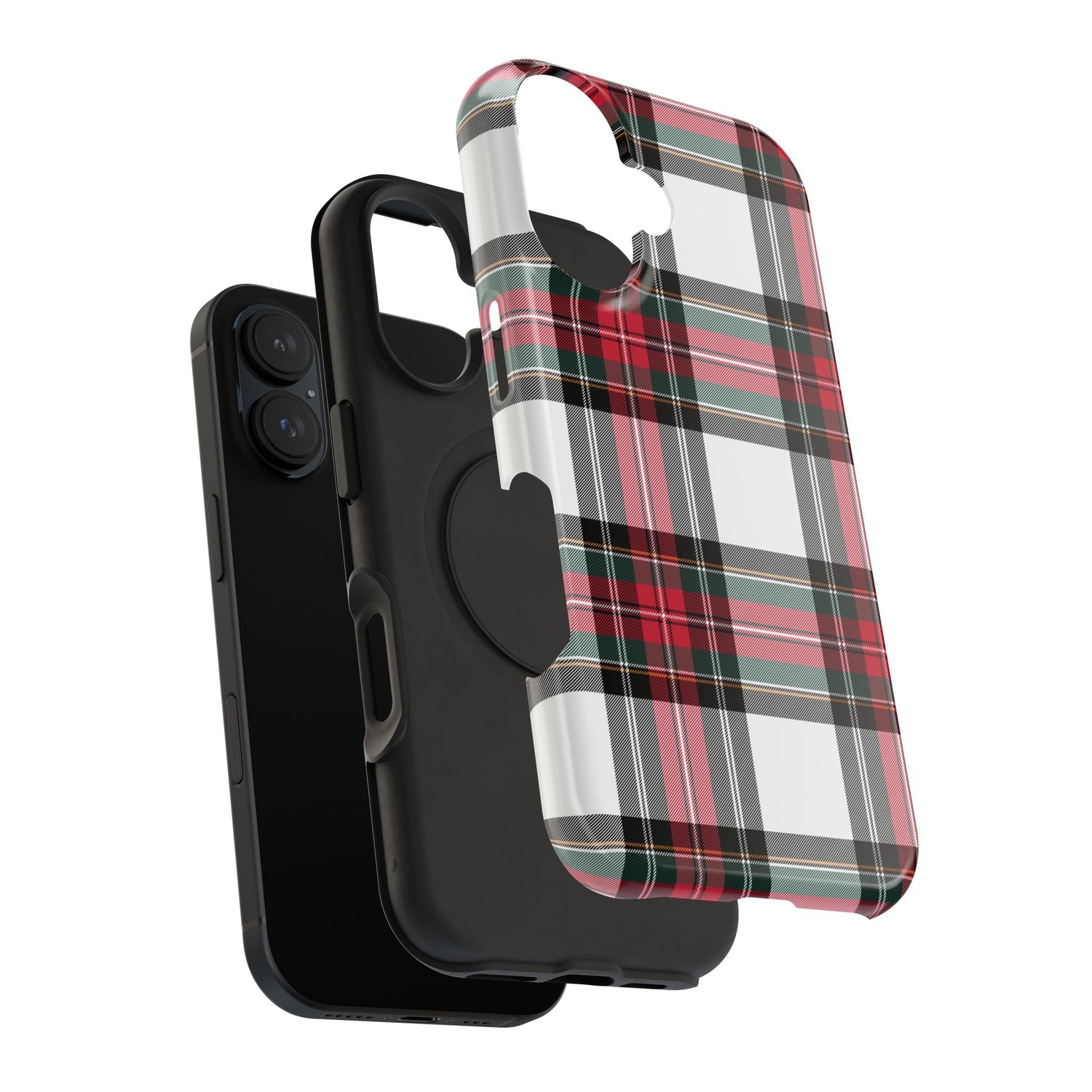 New Tartan Christmas Plaid Impact-Resistant Cases, iPhone, Samsung