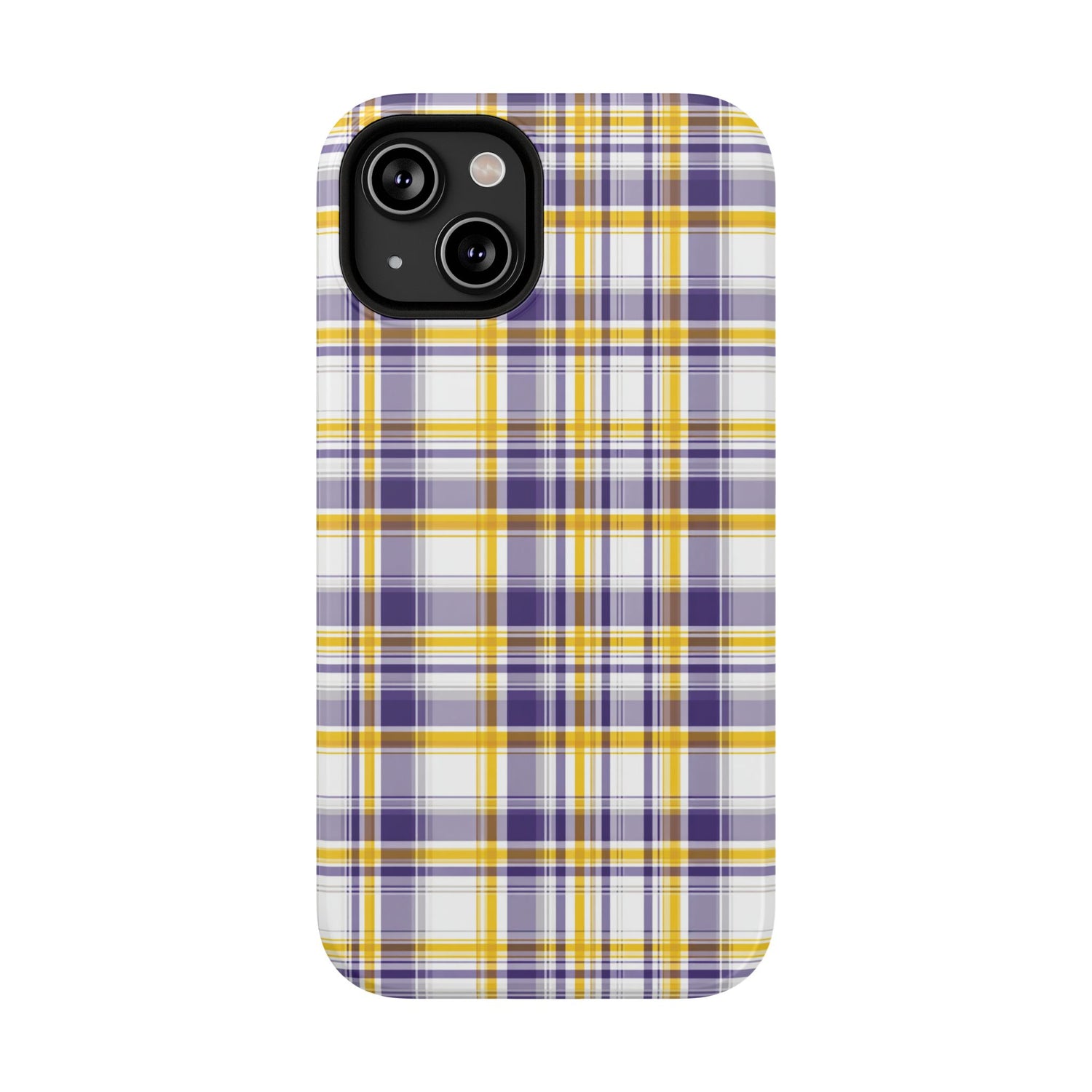 Louisiana Plaid Impact-Resistant Phone Case