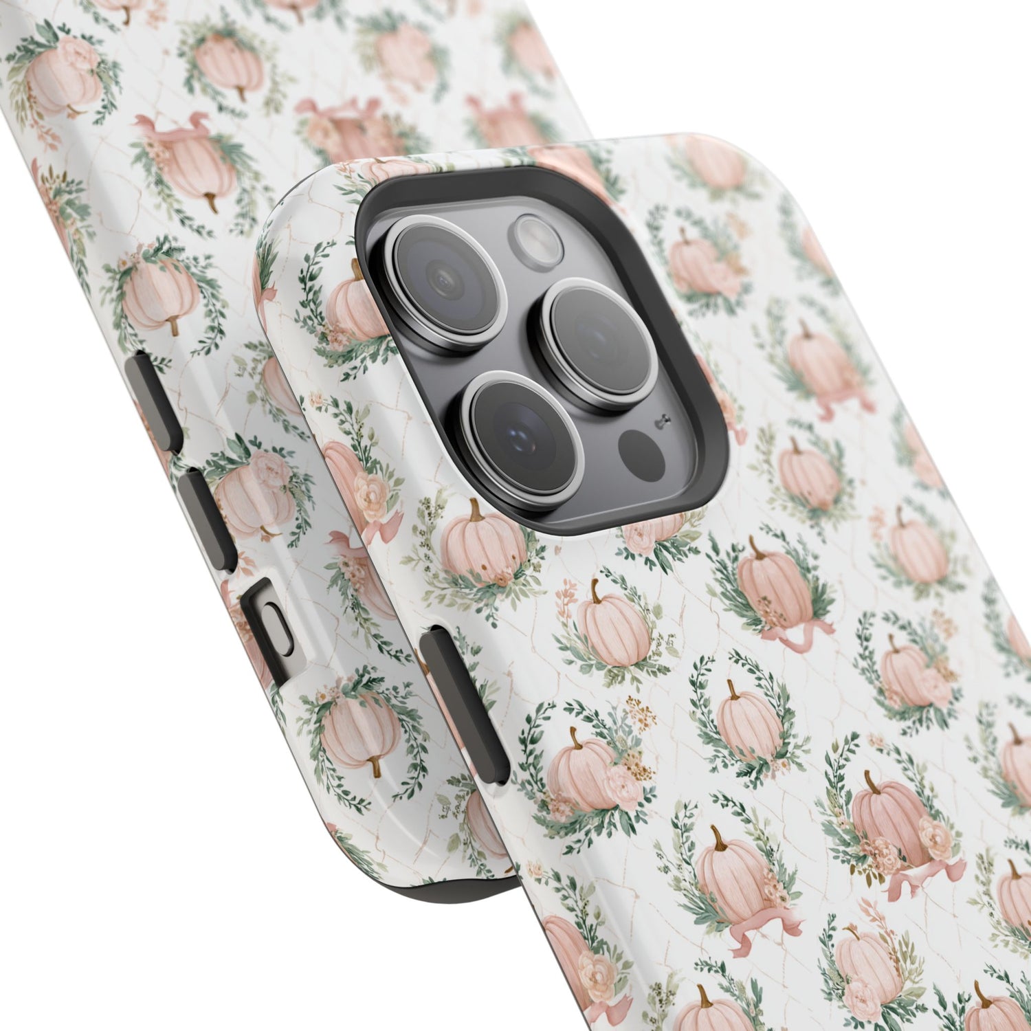 Elegant Pumpkin Impact-Resistant Phone Case, iPhone, Samsung