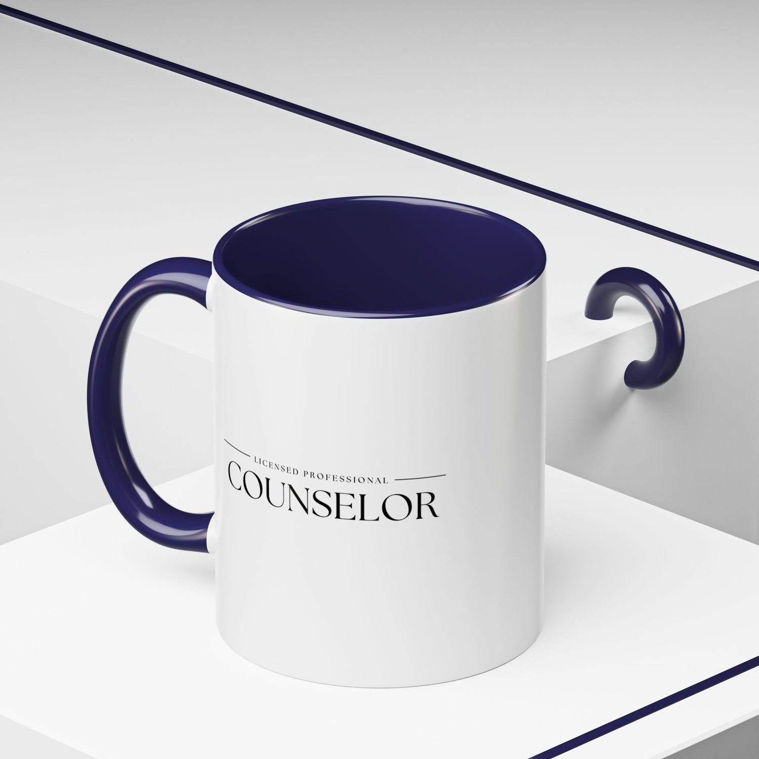 Mug - Licensed Professional Counselor Accent Coffee Mug (11, 15oz)
