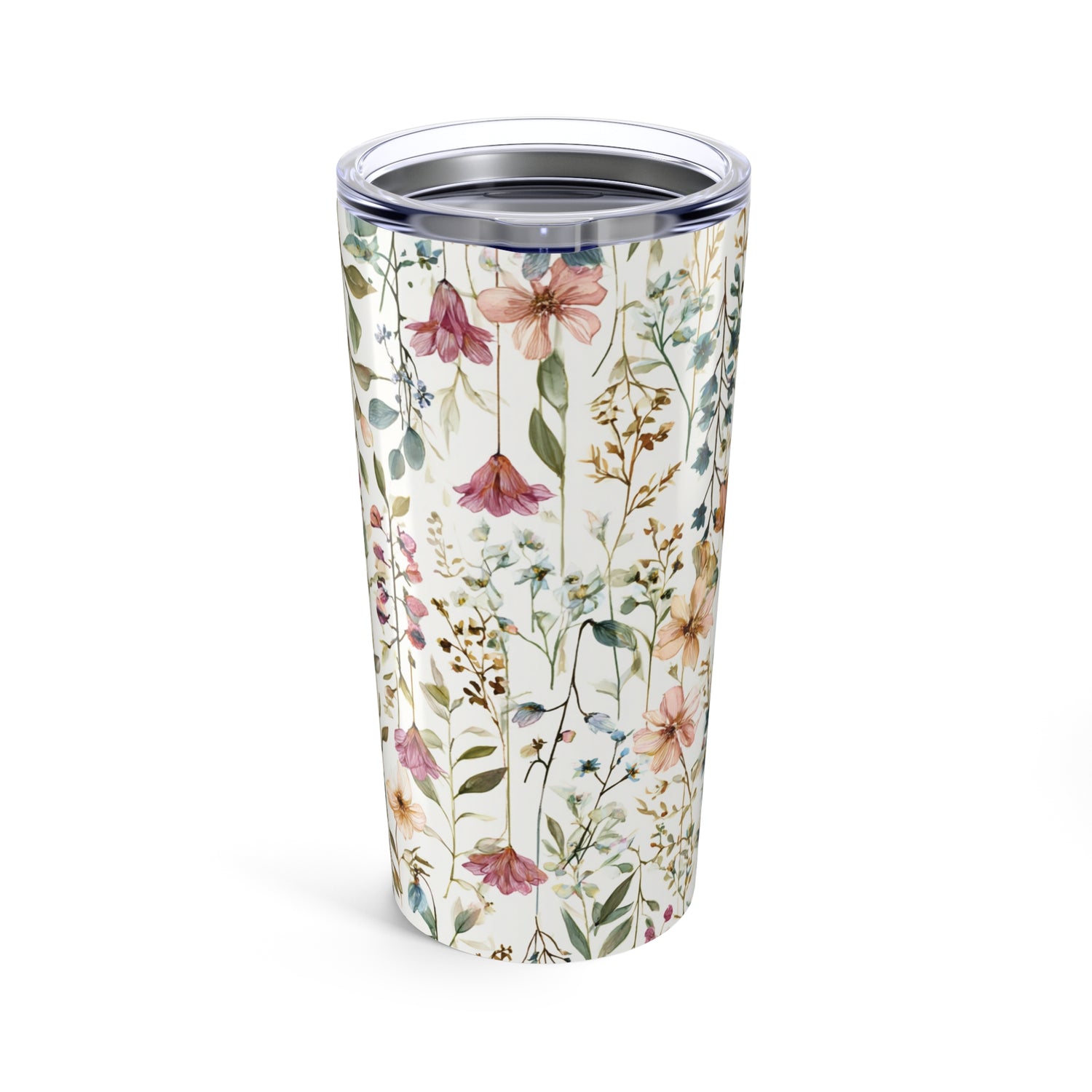 Floral Tumbler 20oz Insulated Stainless Steel