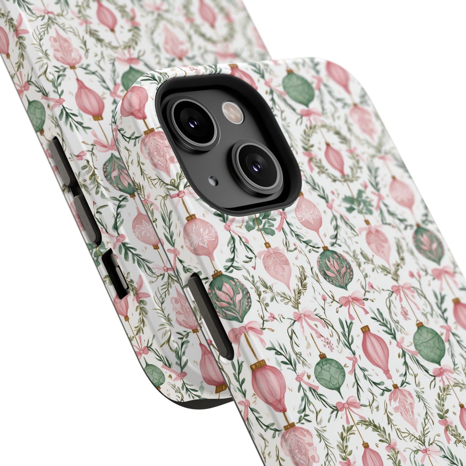 Holiday Ornaments Impact-Resistant Phone Case, iPhone, Samsung