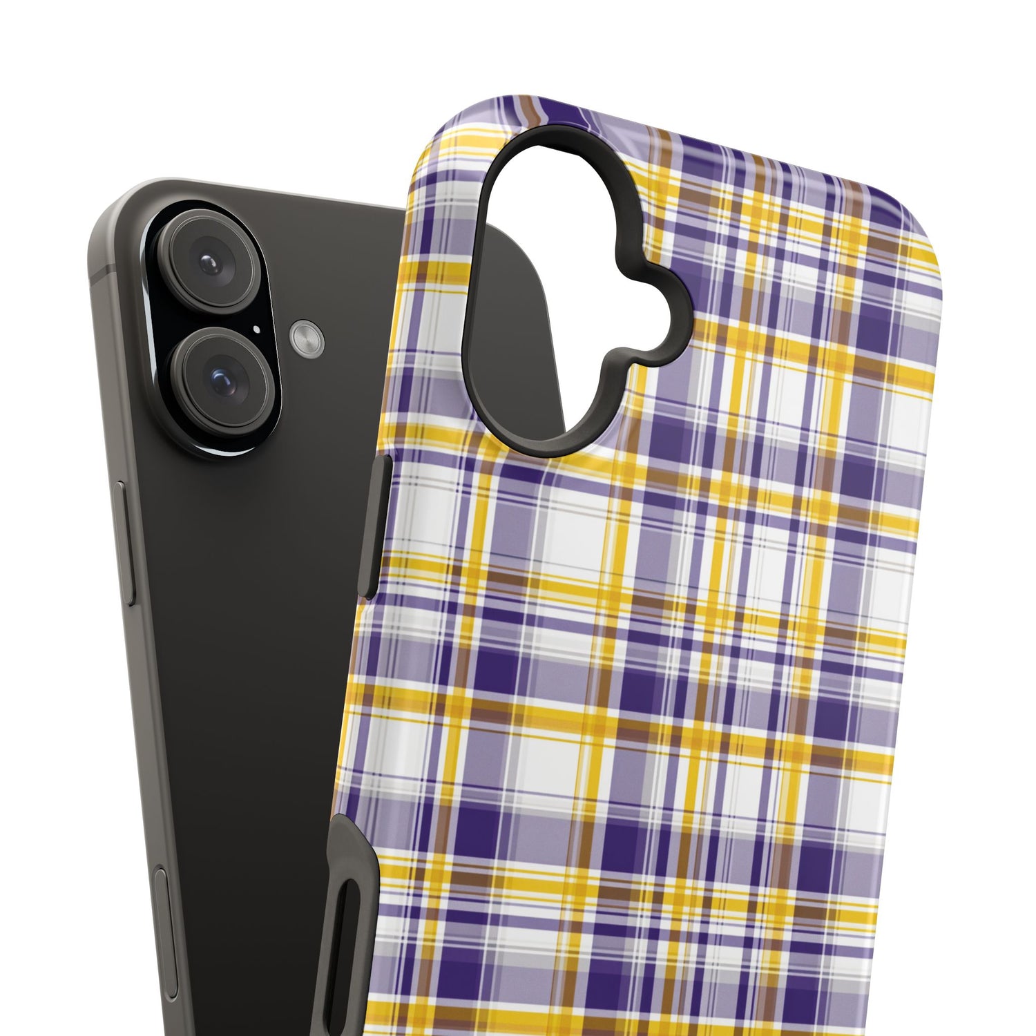 Louisiana Plaid Impact-Resistant Phone Case