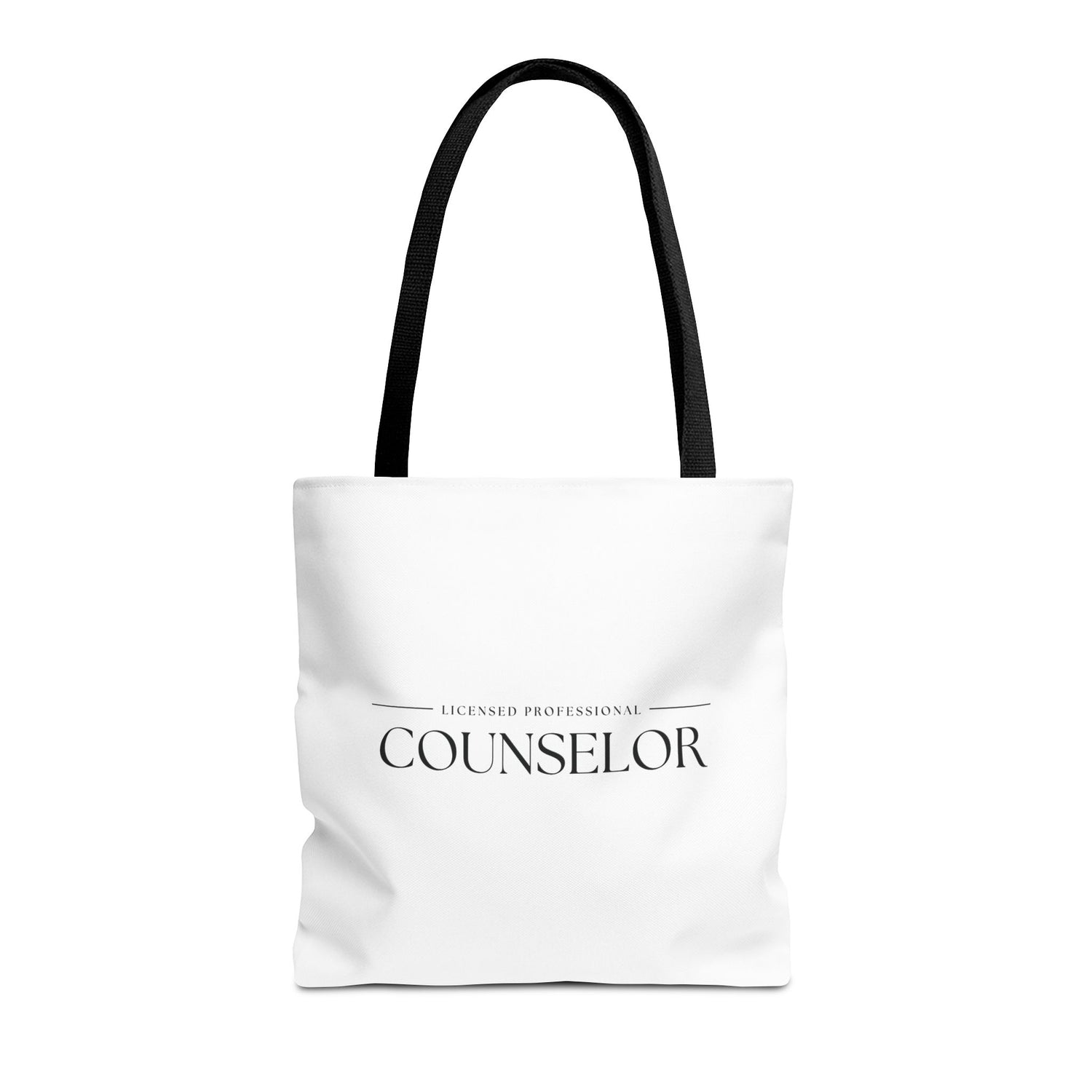 Licensed Counselor Tote Bag | Eco-Friendly Shopping Bag | Gift for Counselors, Therapist Tote, Daily Use Bag, Professional Accessory