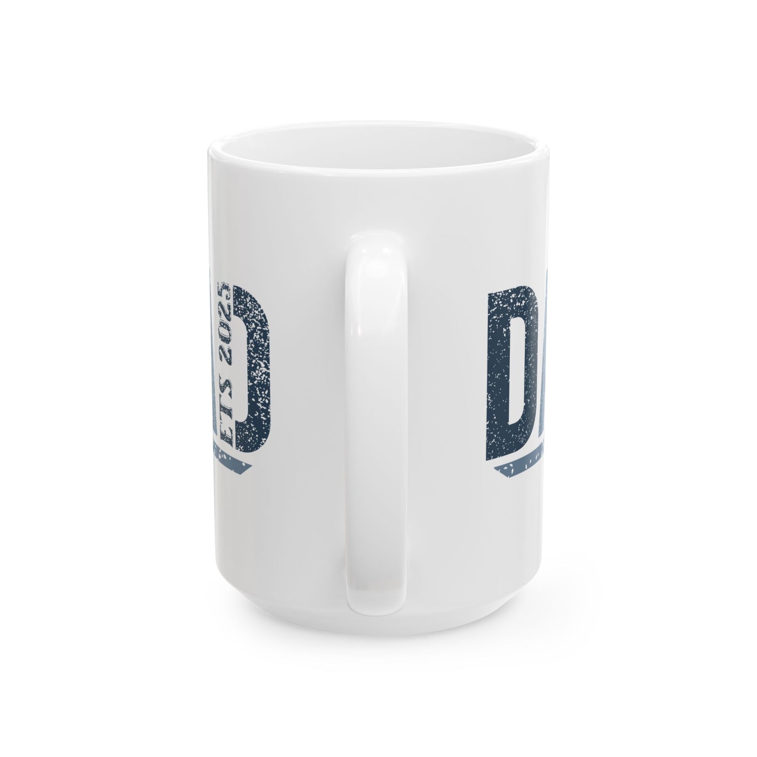 Dad Ceramic Mug, Coffee Cup Gift for Dad, Father's Day Present, Home Office Decor, Family Gift Idea