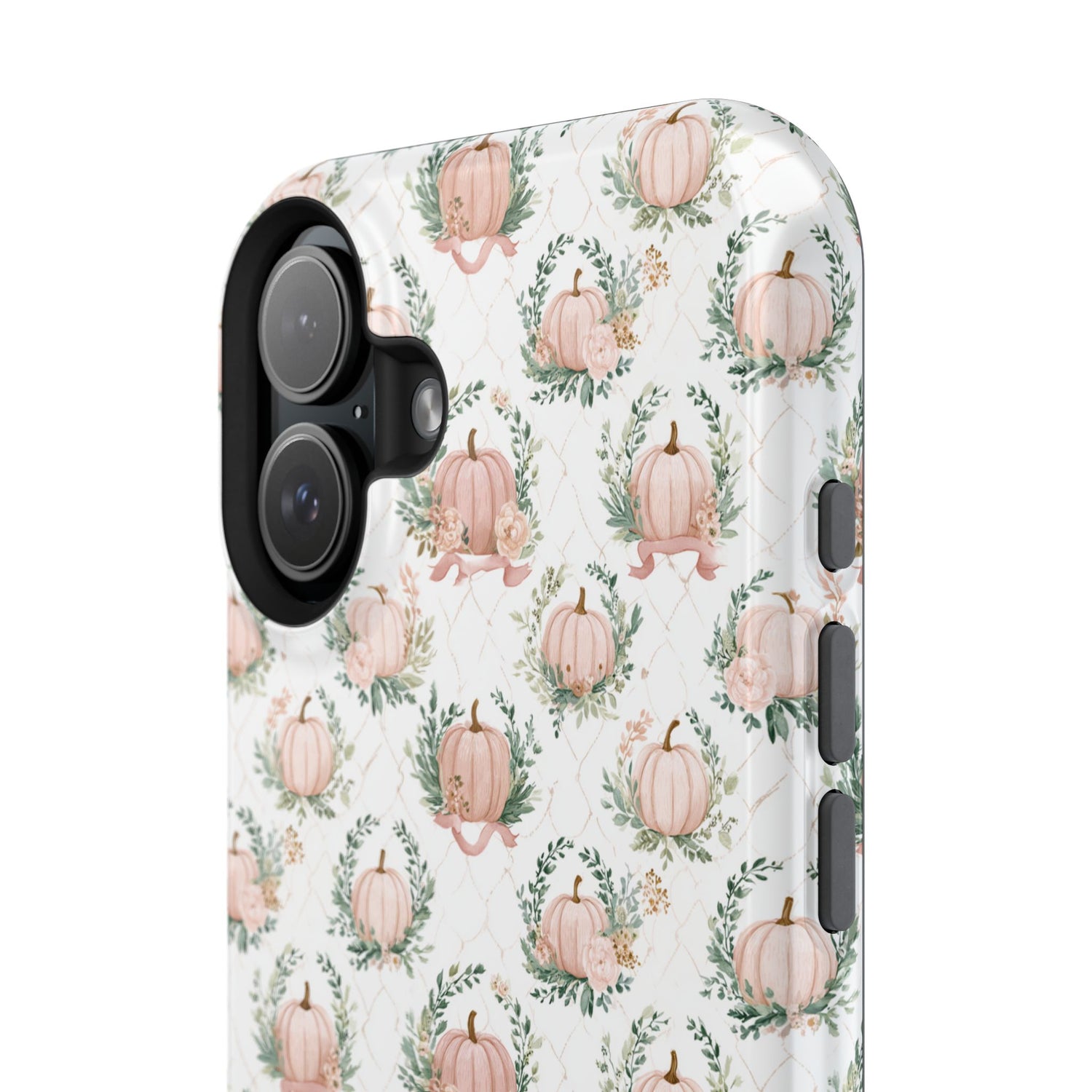 Elegant Pumpkin Impact-Resistant Phone Case, iPhone, Samsung