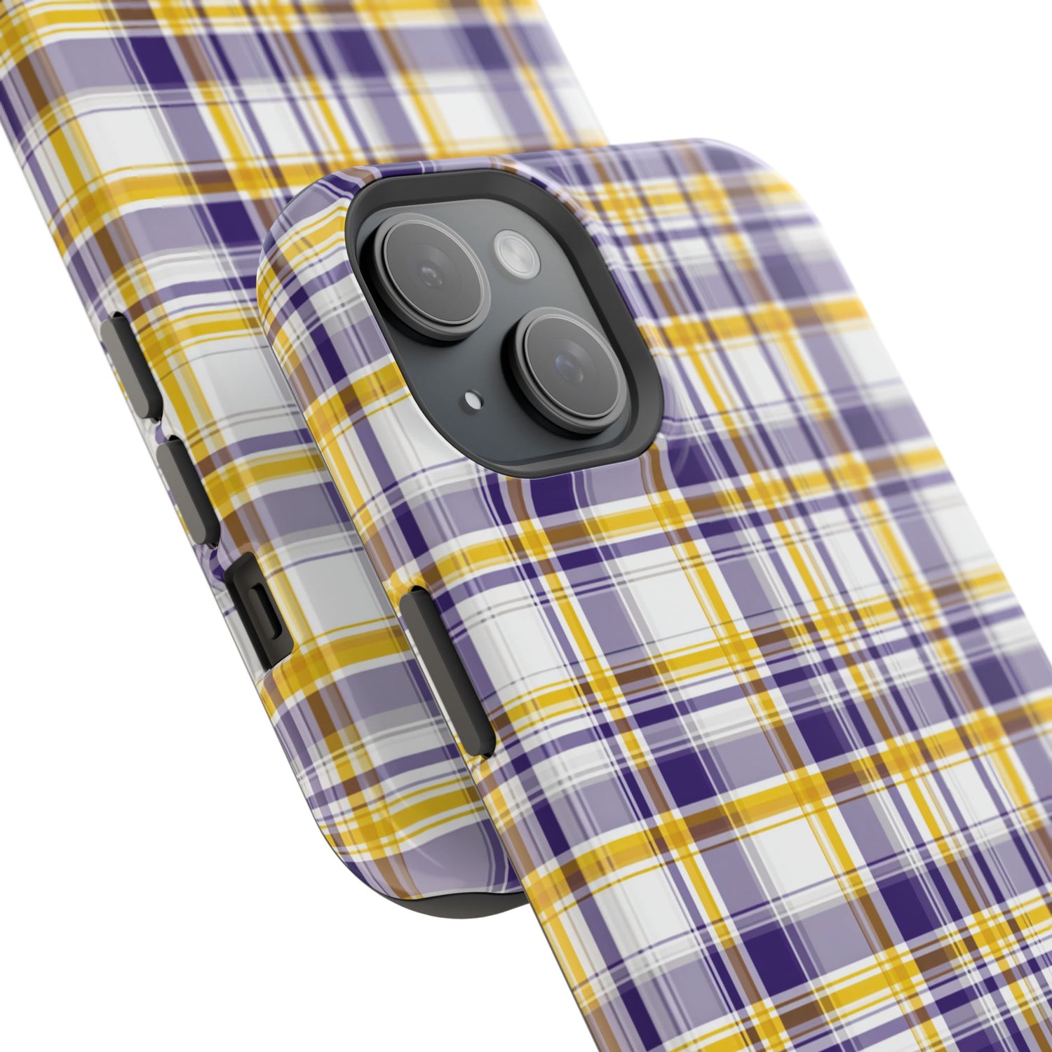Louisiana Plaid Impact-Resistant Phone Case