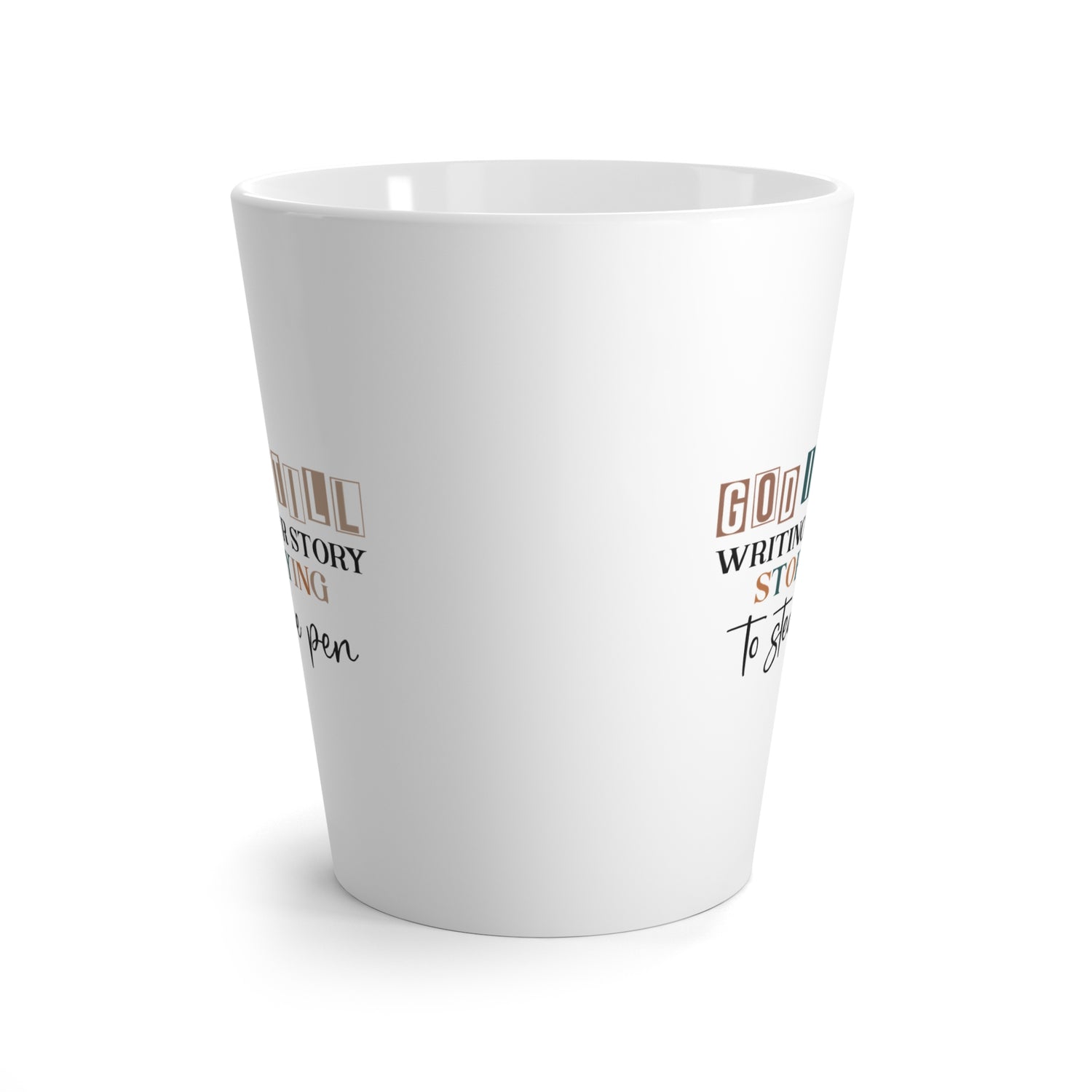 Inspirational Double-Sided  Latte Mug, 12oz