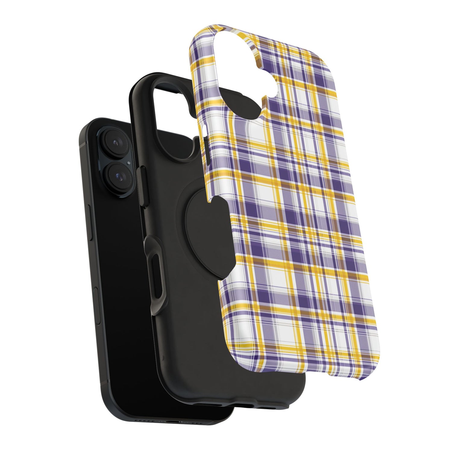 Louisiana Plaid Impact-Resistant Phone Case