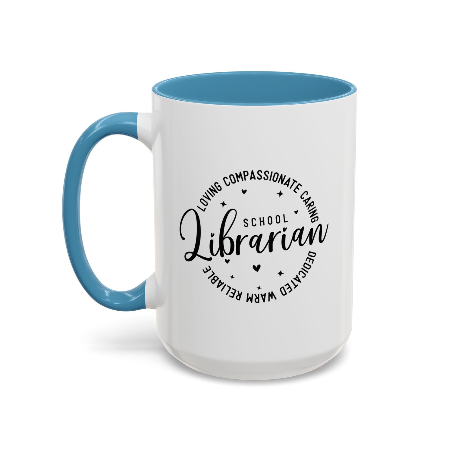 Librarian Love Coffee Mug | Gift for Teachers, School Librarians, Reading Enthusiasts, Book Lovers, Graduation