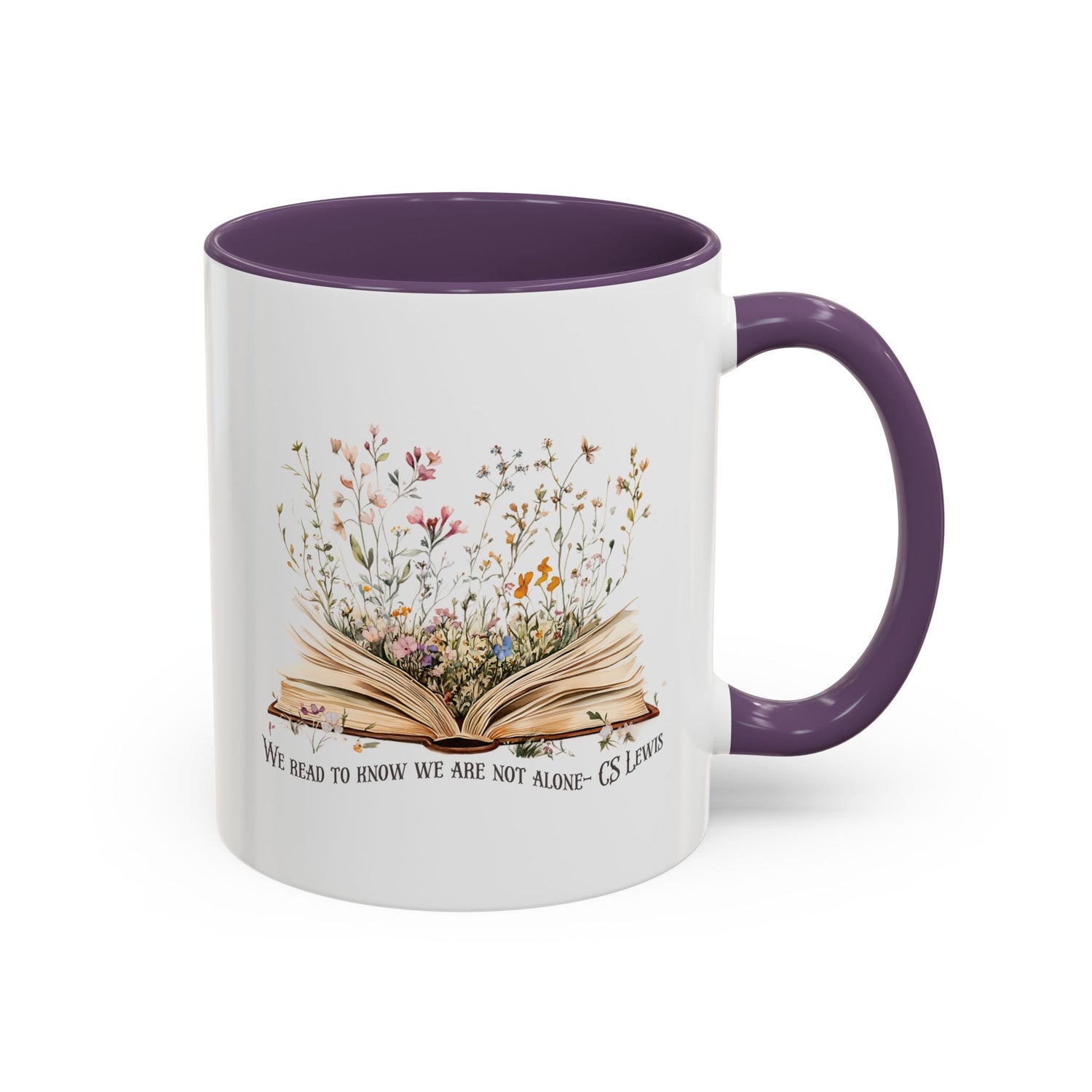 Reading Quote Accent Coffee Mug
