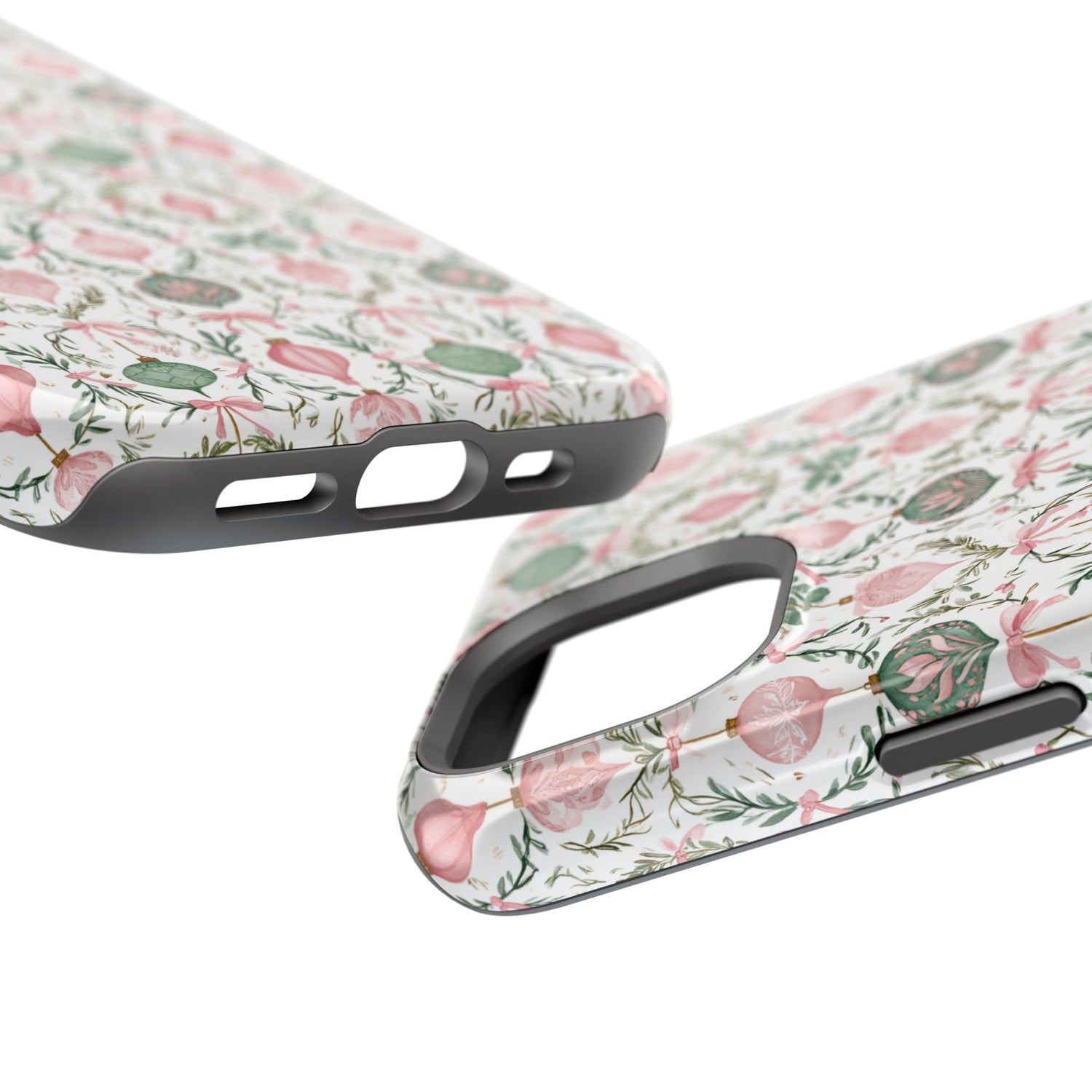 Holiday Ornaments Impact-Resistant Phone Case, iPhone, Samsung