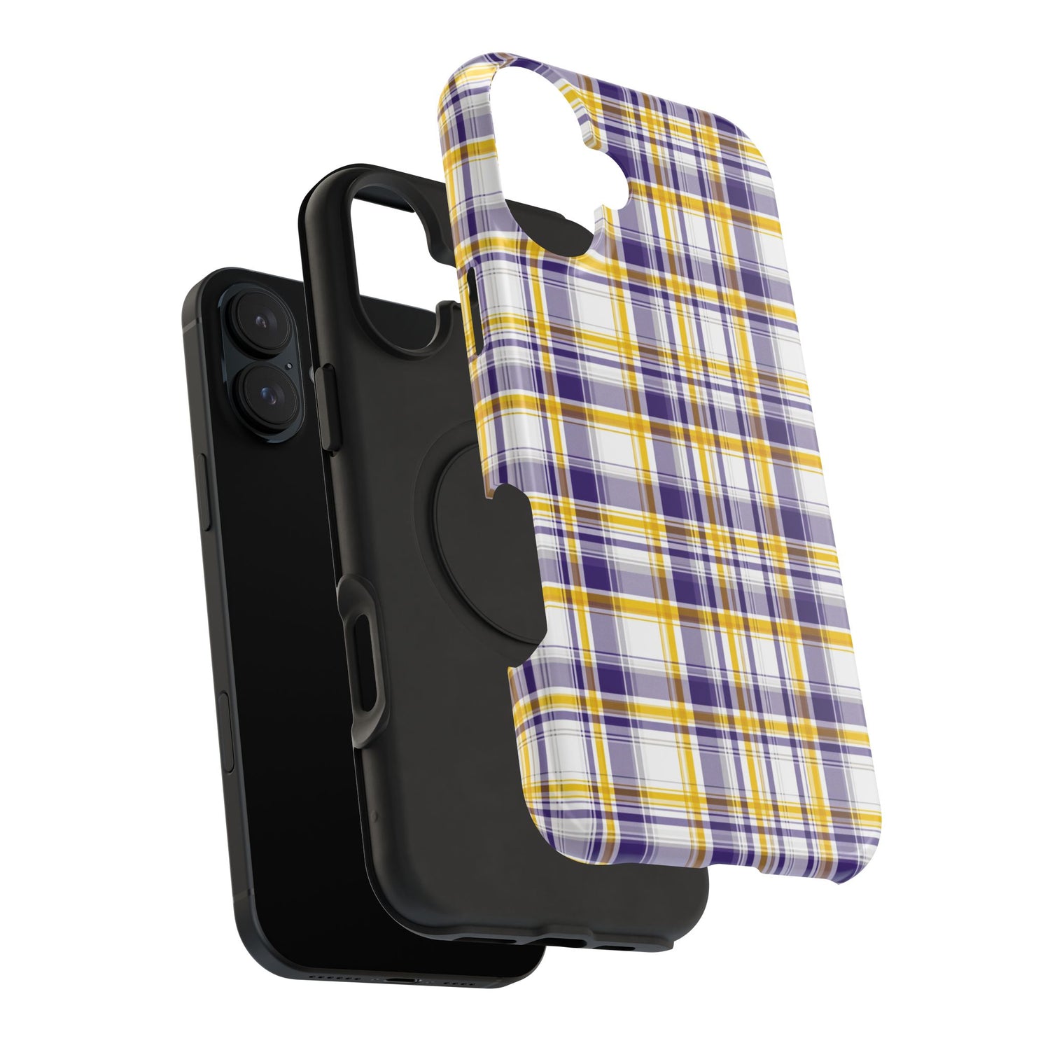 Louisiana Plaid Impact-Resistant Phone Case