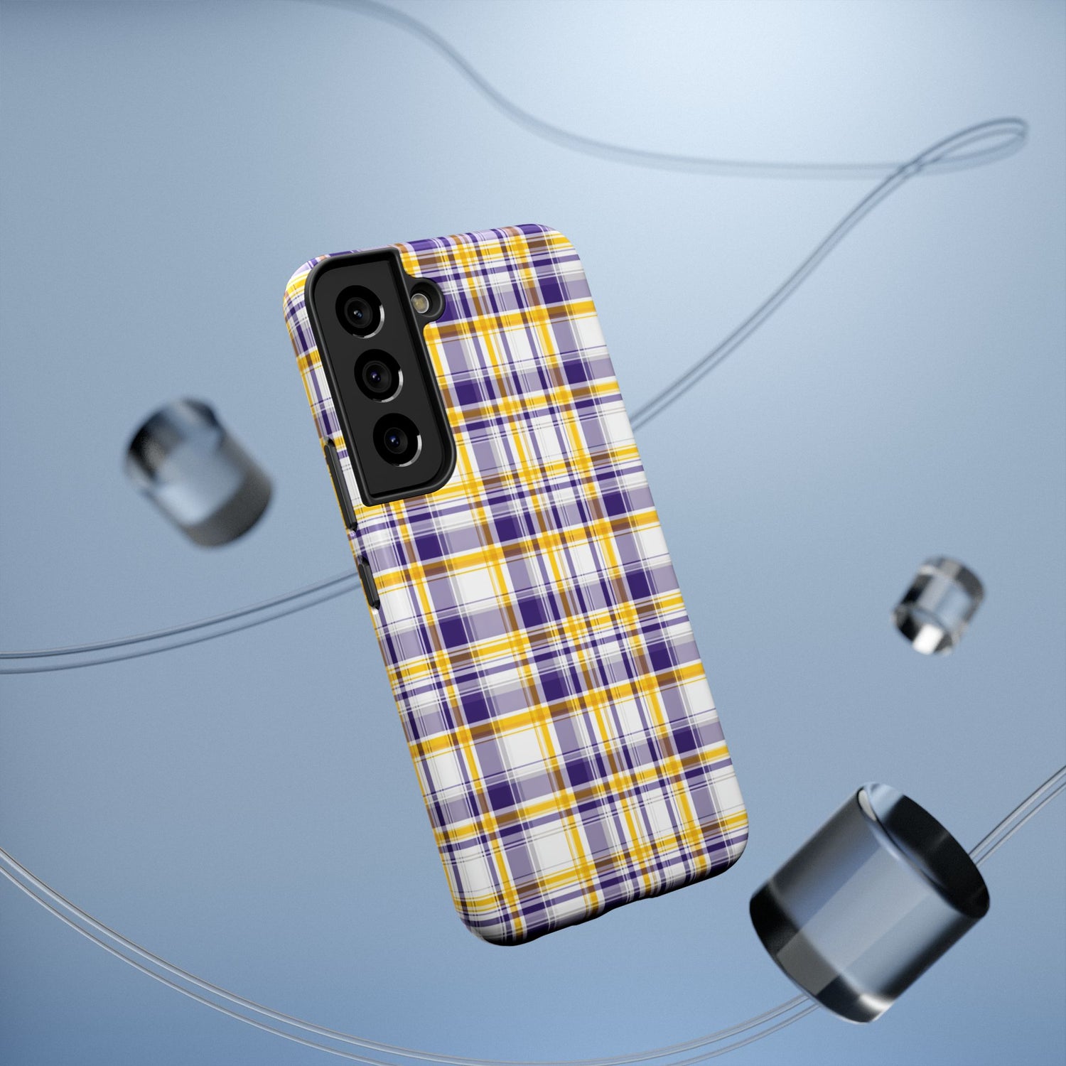 Louisiana Plaid Impact-Resistant Phone Case
