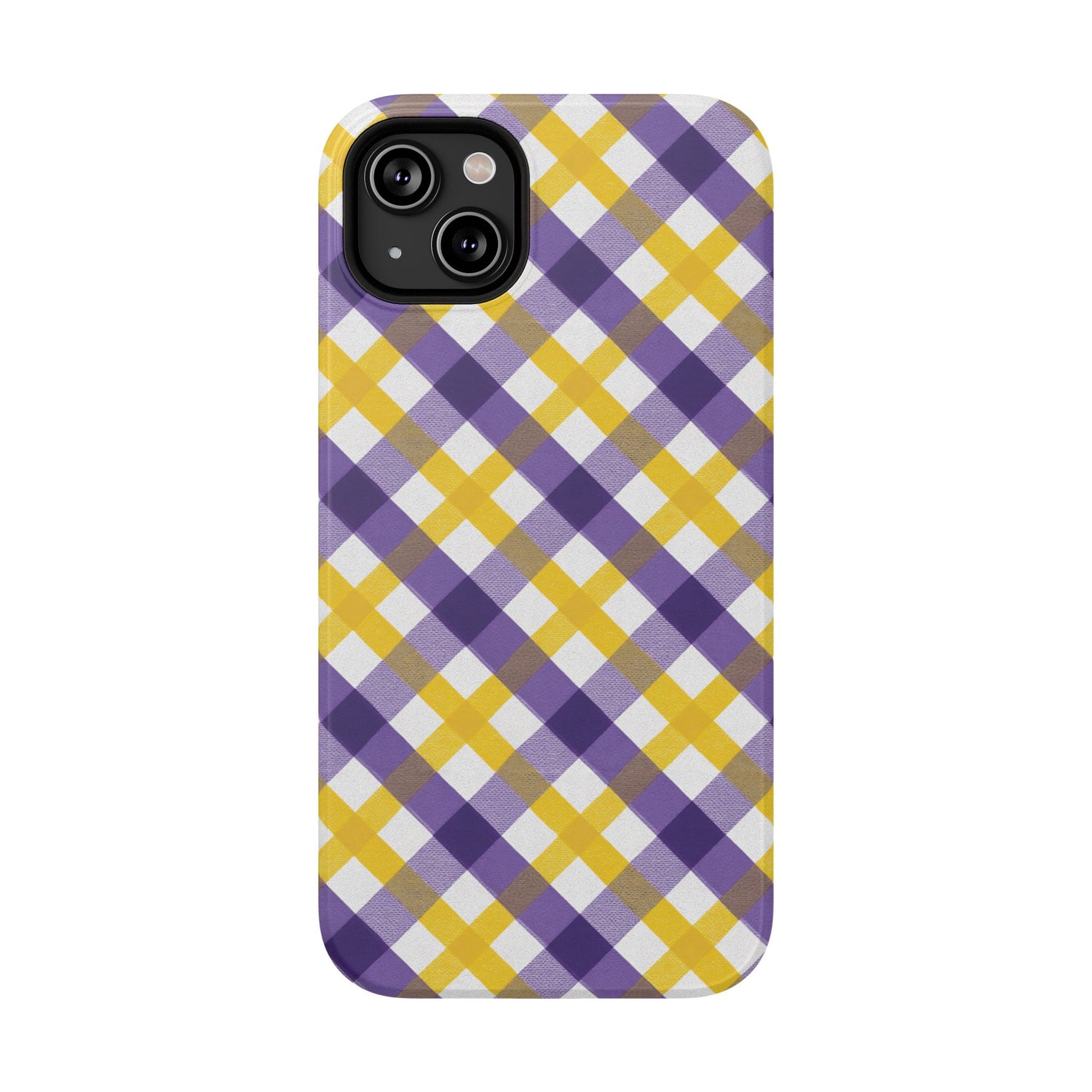 Phone Case | Impact-Resistant Louisiana Plaid