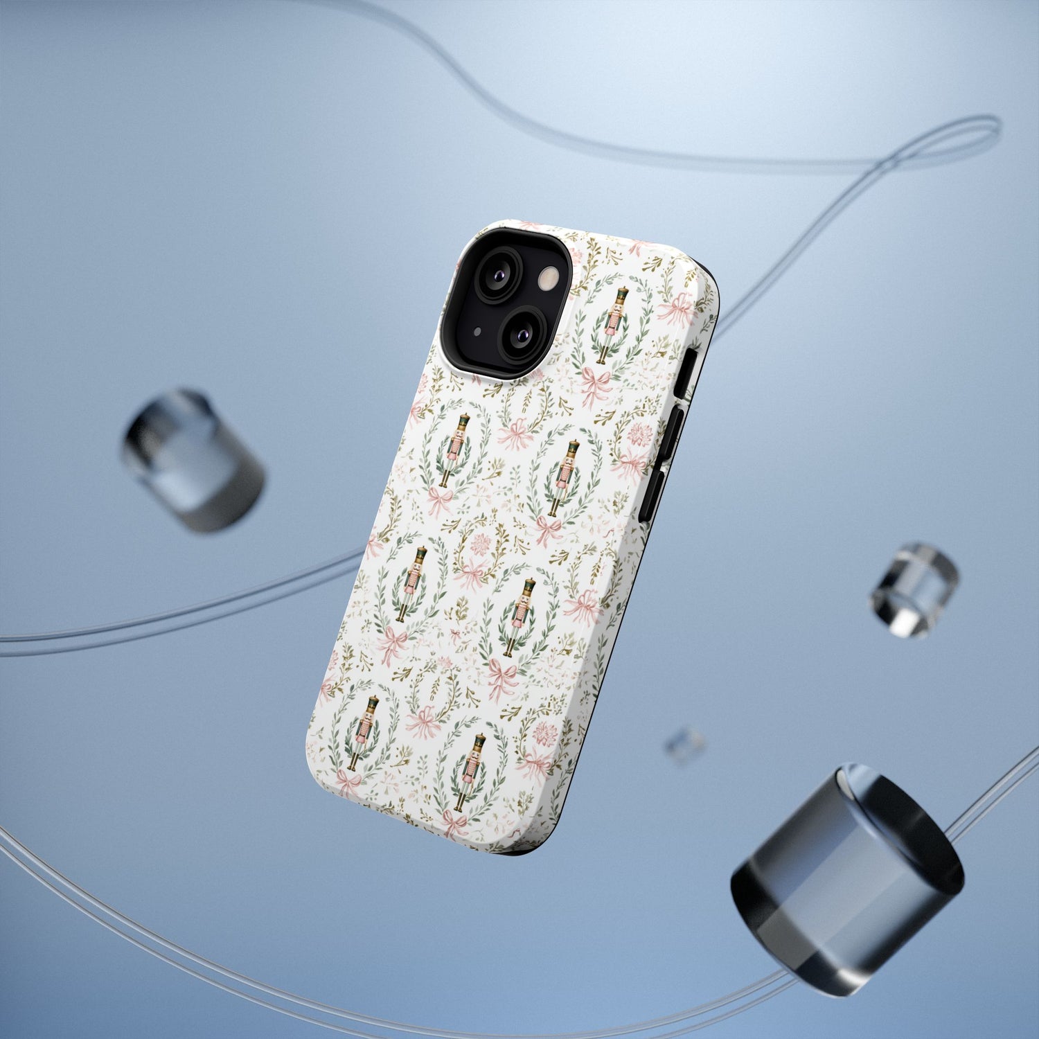 Impact-Resistant Phone Case- Nutcracker Floral