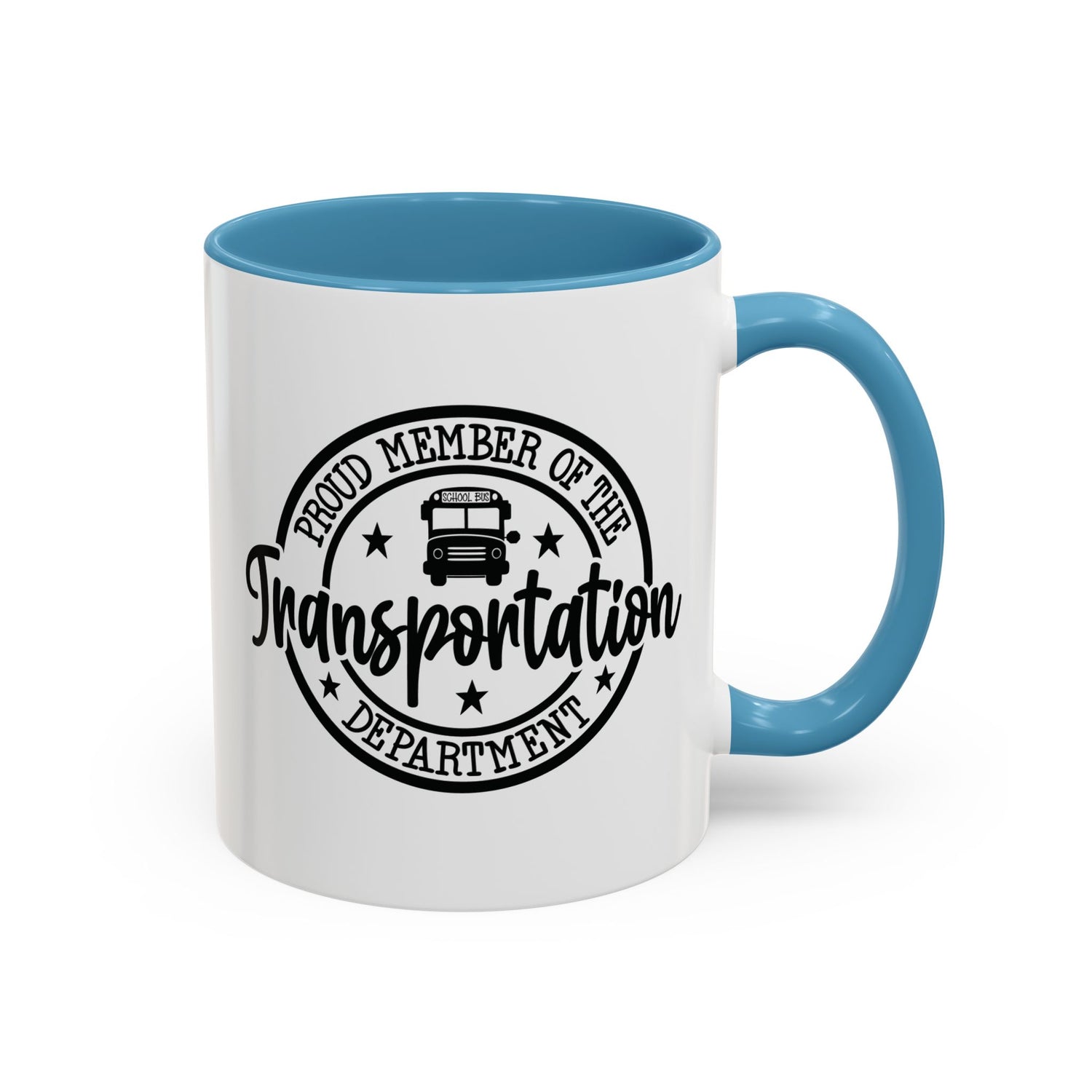 Transportation Department Coffee Mug, Proud Member Mug, Gift for Drivers, Transportation Lover Gift, Fun Coffee Cup, Tea and Coffee Mug