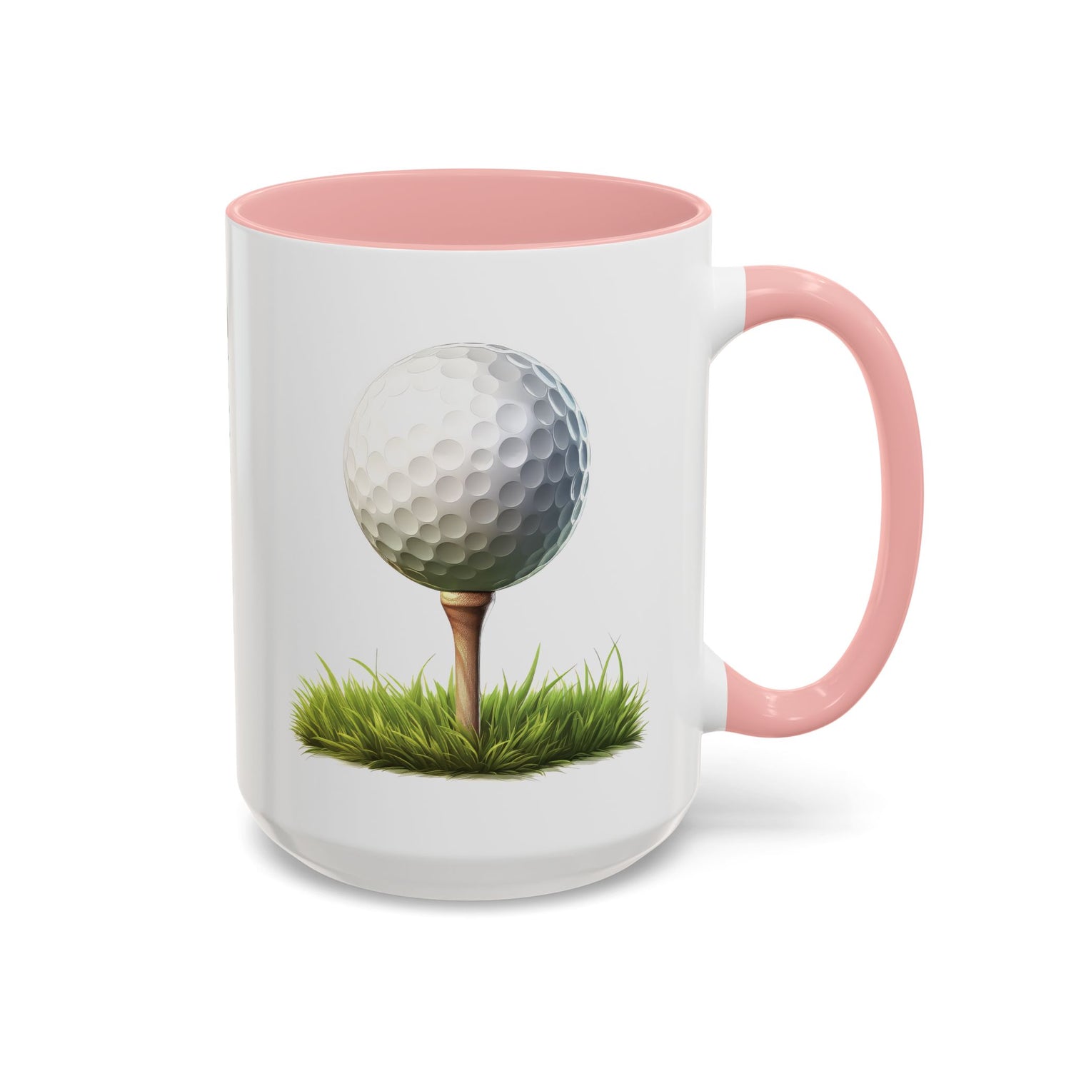 Golf Lover's Accent Coffee Mug - Perfect Gift for Golfers, Tee Time Enthusiasts, Sports Coffee Mug, Fun Golf Decor, Unique Golf Gifts