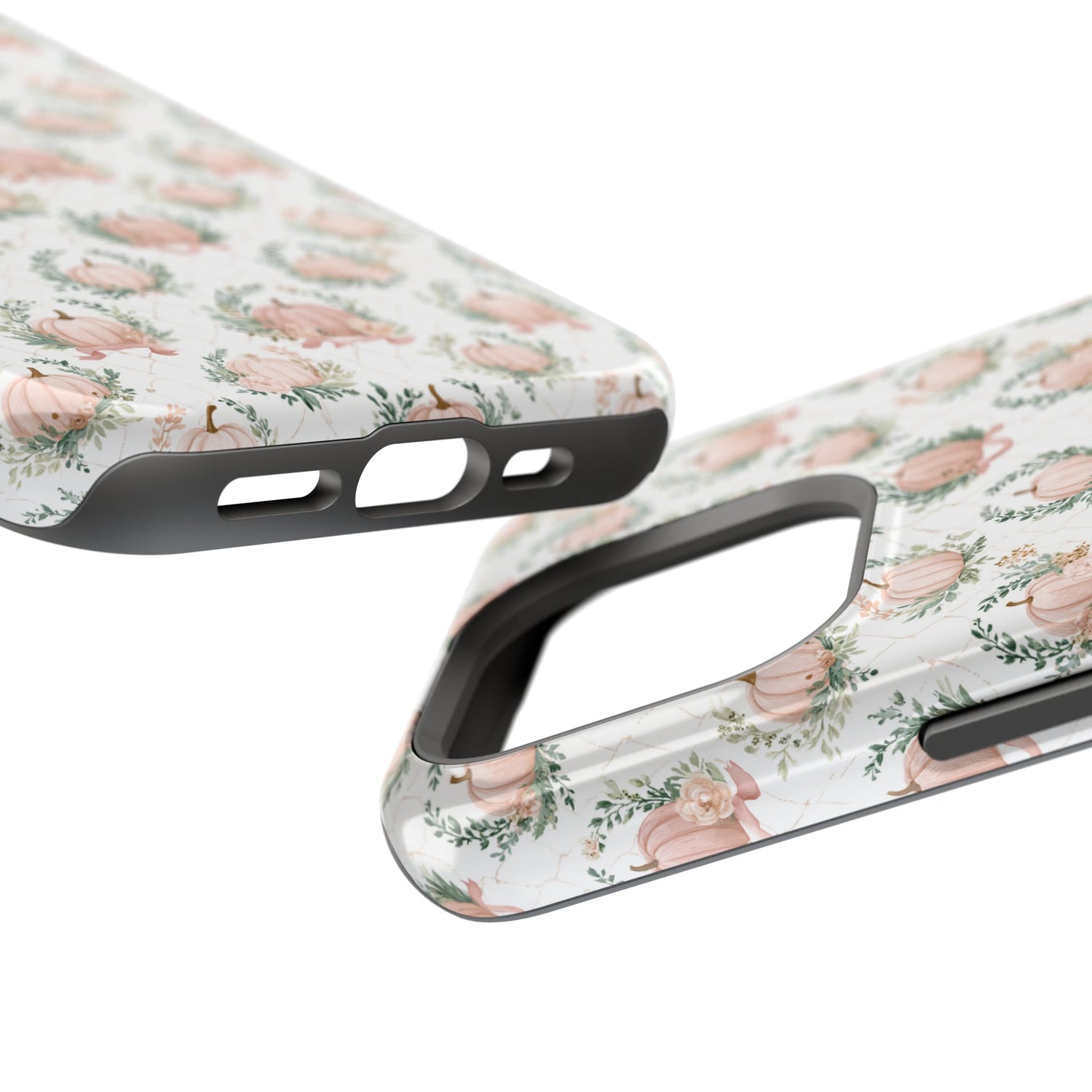 Elegant Pumpkin Impact-Resistant Phone Case, iPhone, Samsung