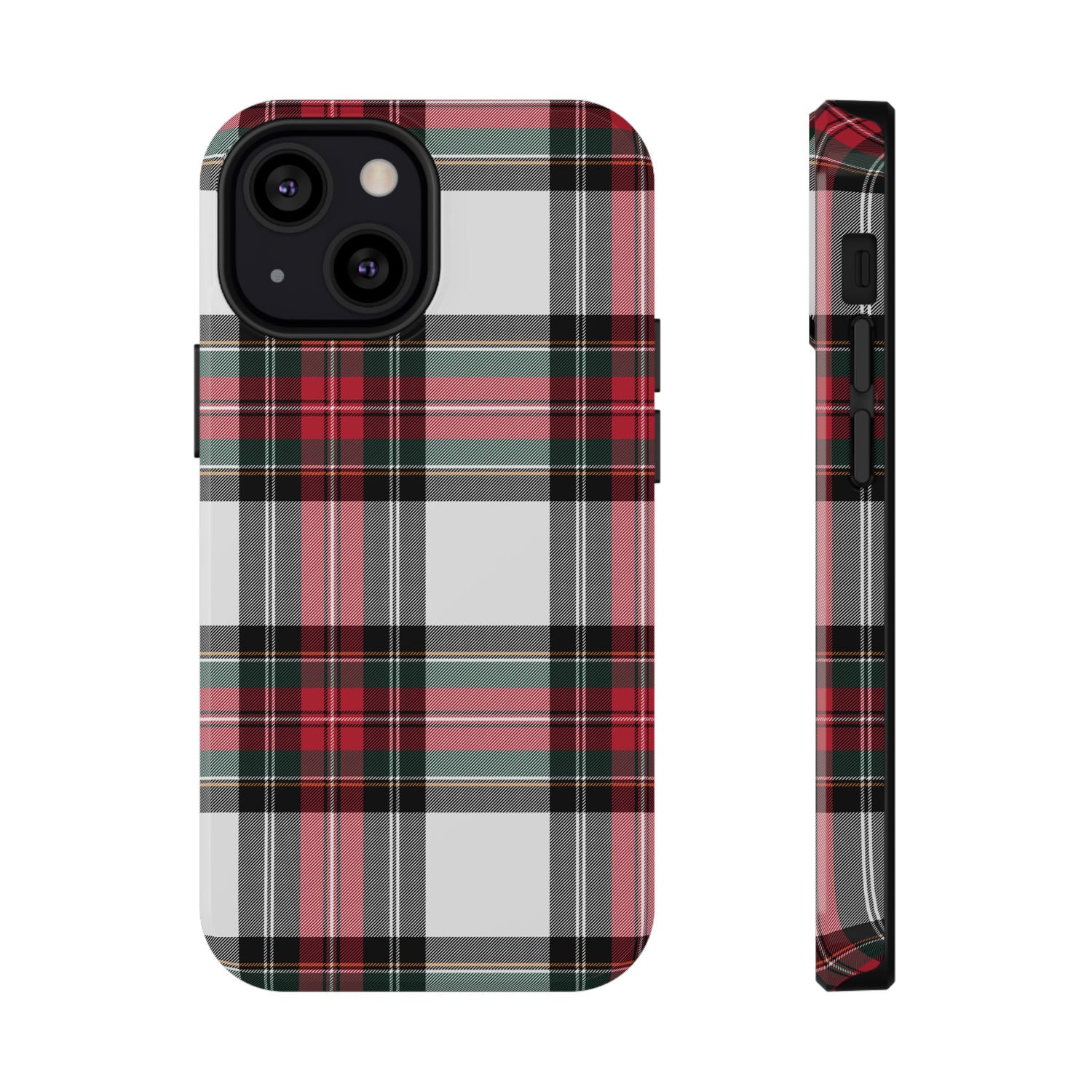 New Tartan Christmas Plaid Impact-Resistant Cases, iPhone, Samsung