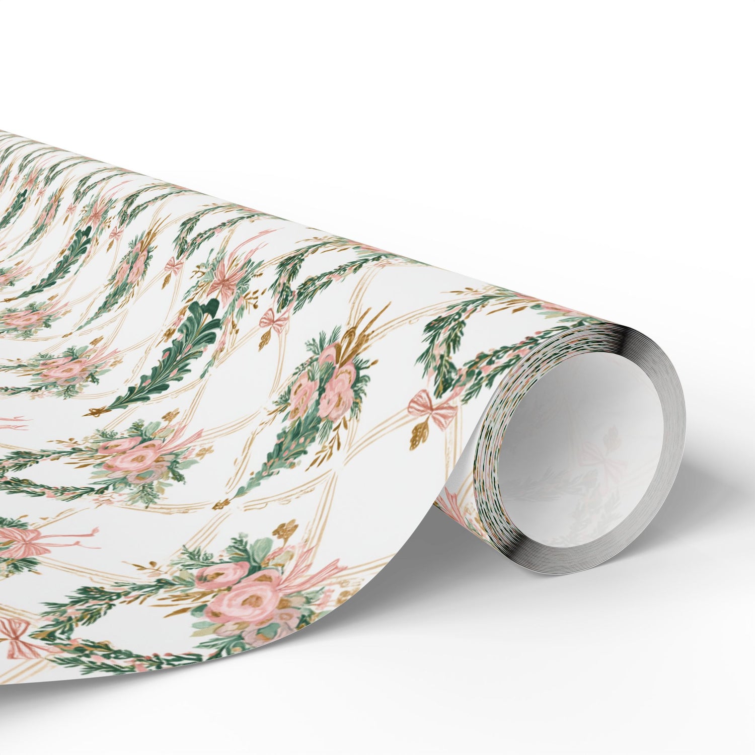 Premium Wrapping Paper- Elegant Floral Trees