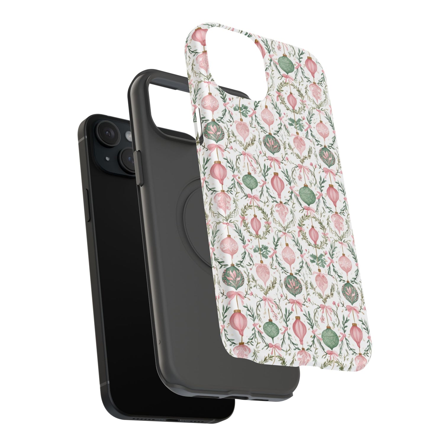 Holiday Ornaments Impact-Resistant Phone Case, iPhone, Samsung