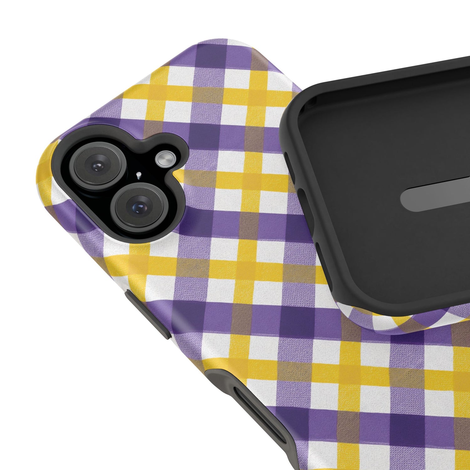 Phone Case | Impact-Resistant Louisiana Plaid