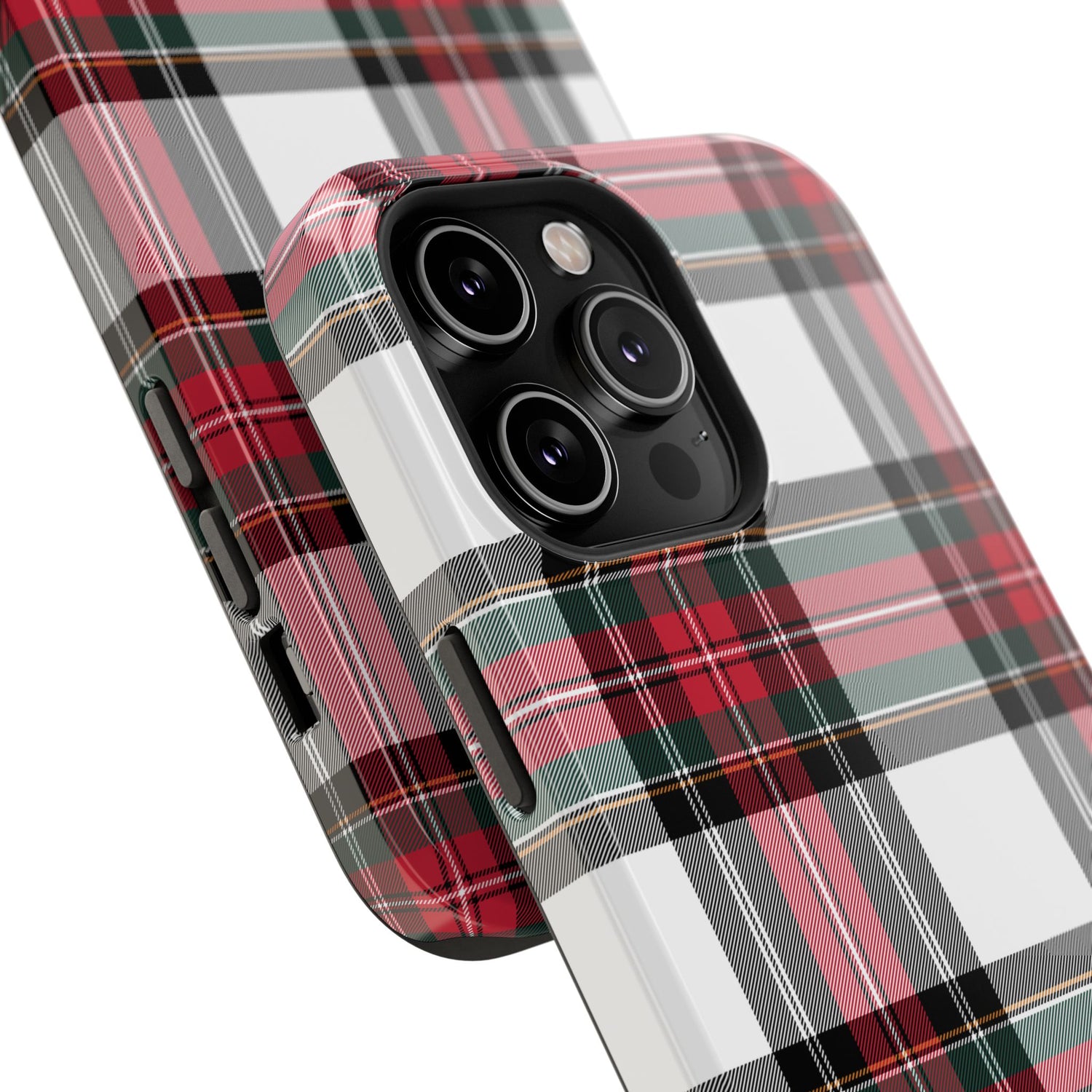 New Tartan Christmas Plaid Impact-Resistant Cases, iPhone, Samsung