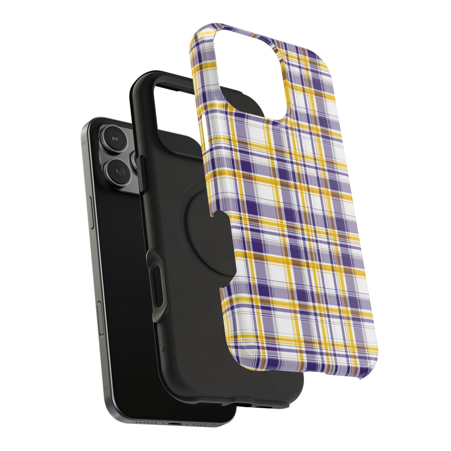 Louisiana Plaid Impact-Resistant Phone Case