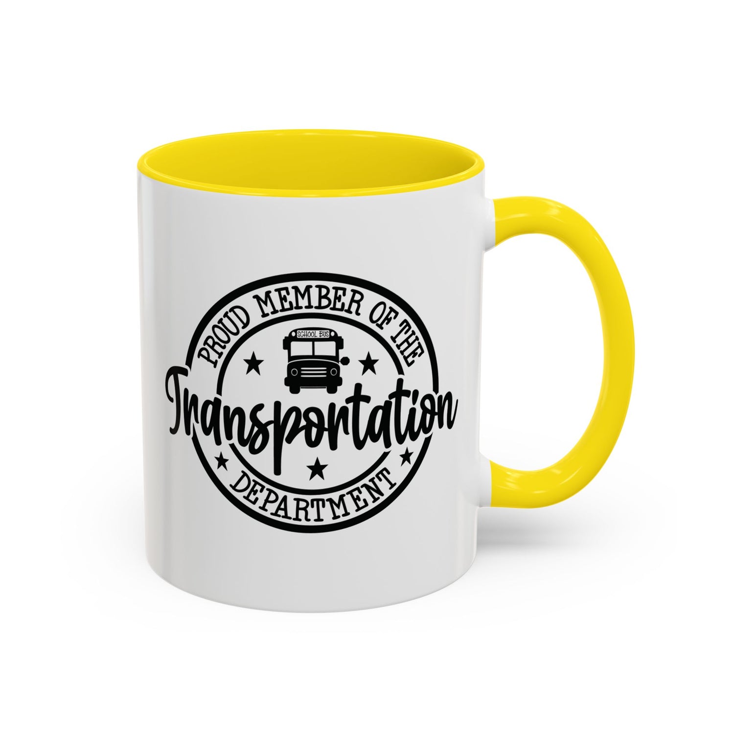 Transportation Department Coffee Mug, Proud Member Mug, Gift for Drivers, Transportation Lover Gift, Fun Coffee Cup, Tea and Coffee Mug