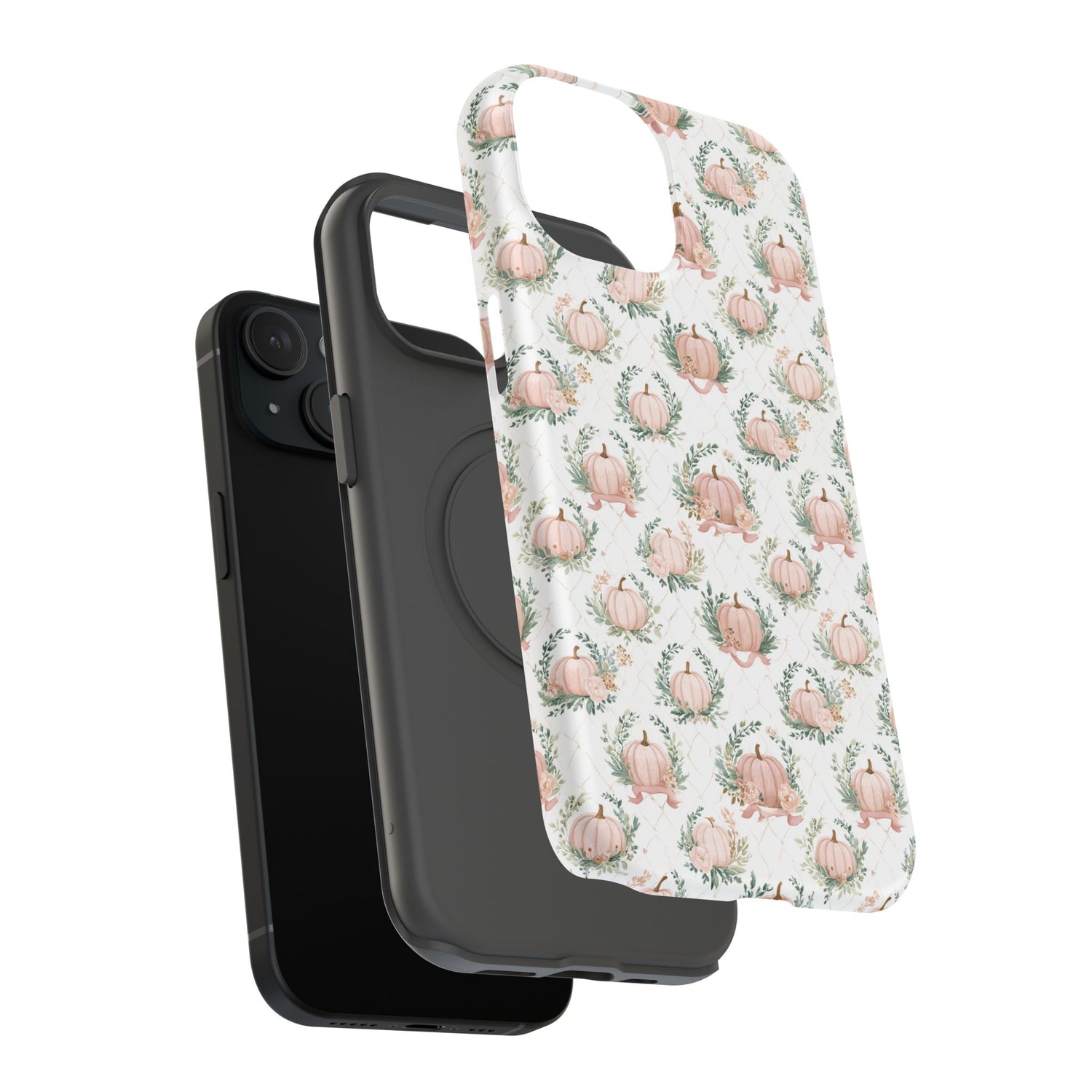 Elegant Pumpkin Impact-Resistant Phone Case, iPhone, Samsung