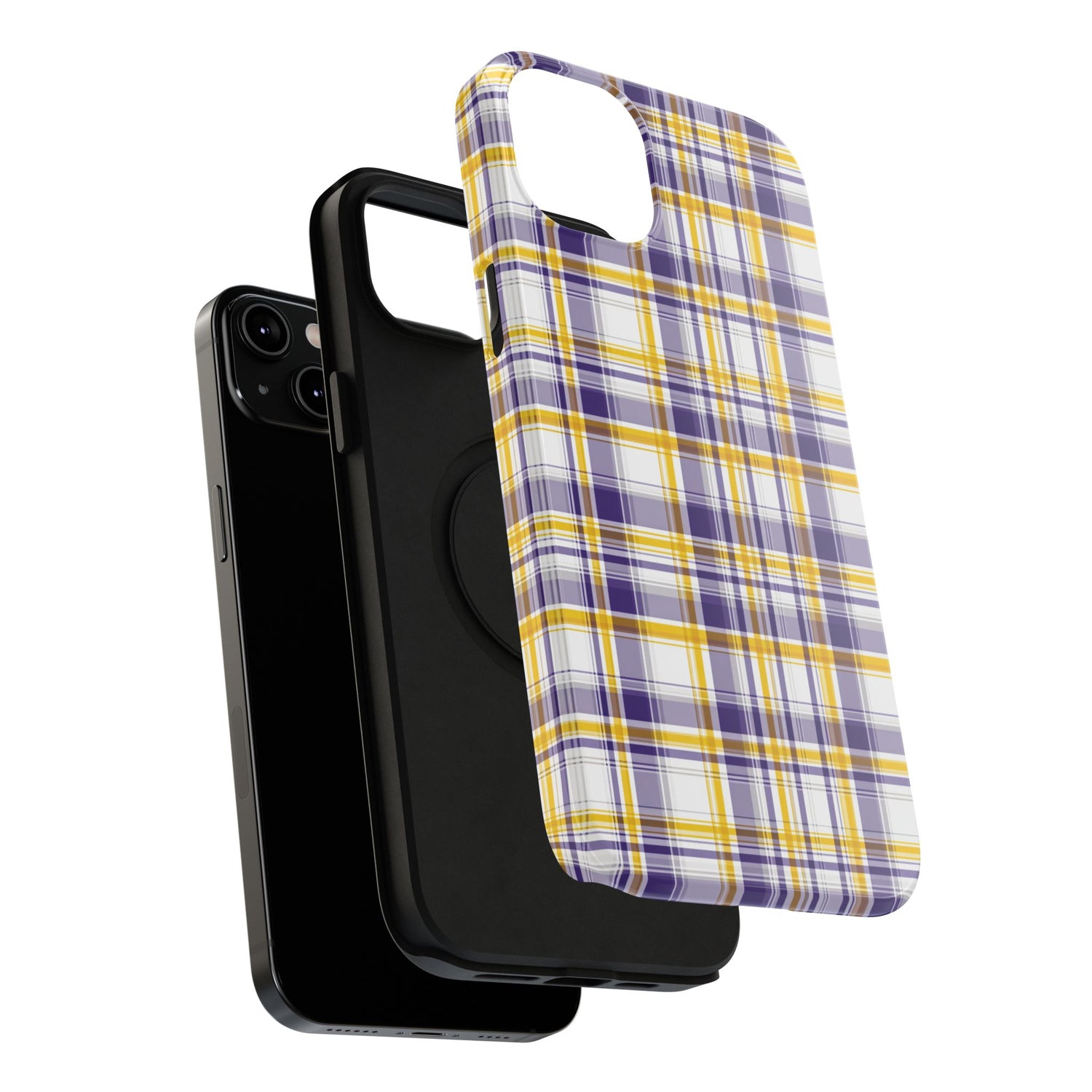 Louisiana Plaid Impact-Resistant Phone Case
