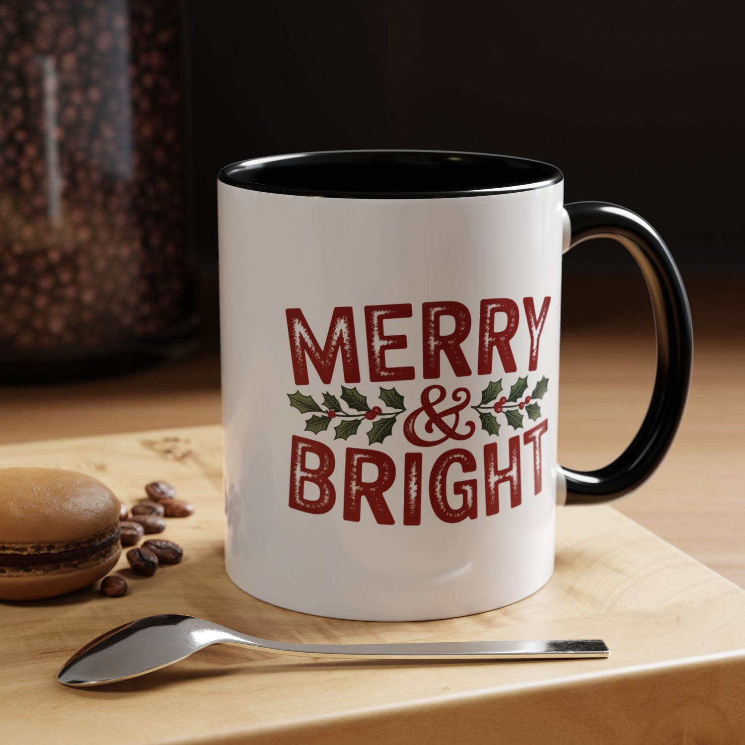 Merry & Bright Holiday Coffee Mug