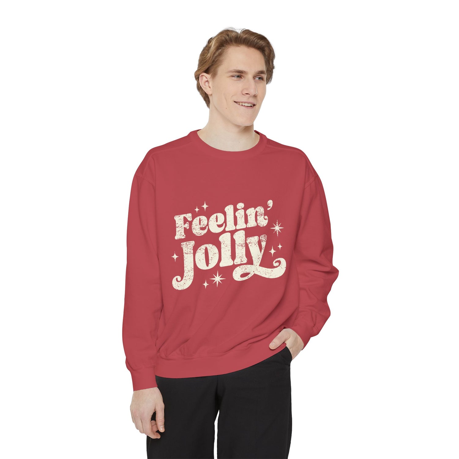Premium Feelin' Jolly Comfort Colors Sweatshirt