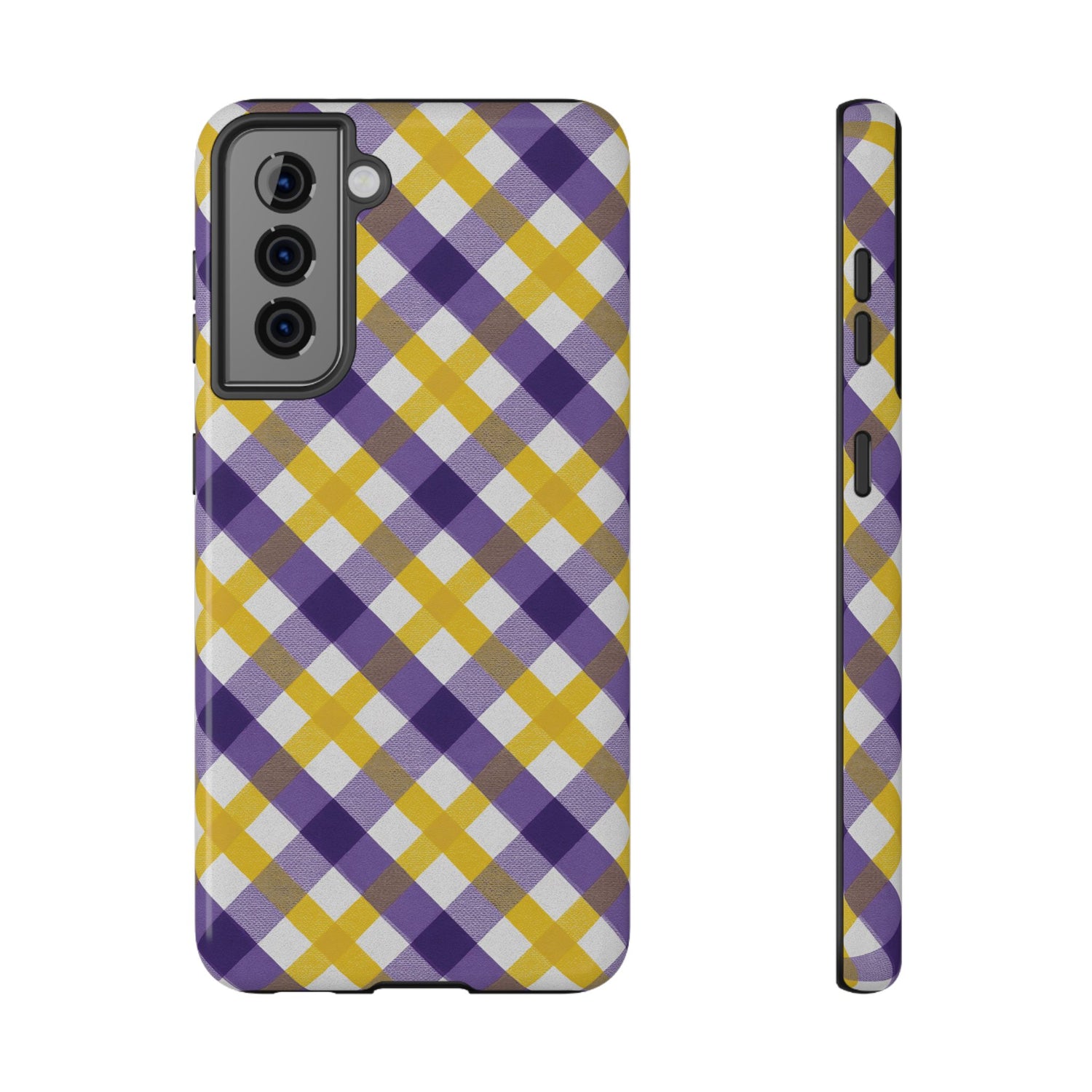 Phone Case | Impact-Resistant Louisiana Plaid