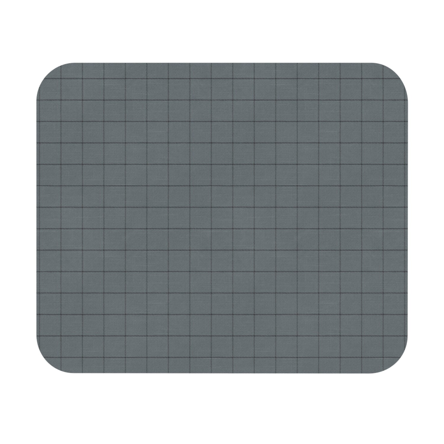 Minimalist Gray Grid Mouse Pad – Office Decor, Gift for Students, Custom Computer Accessories, Desk Organizer