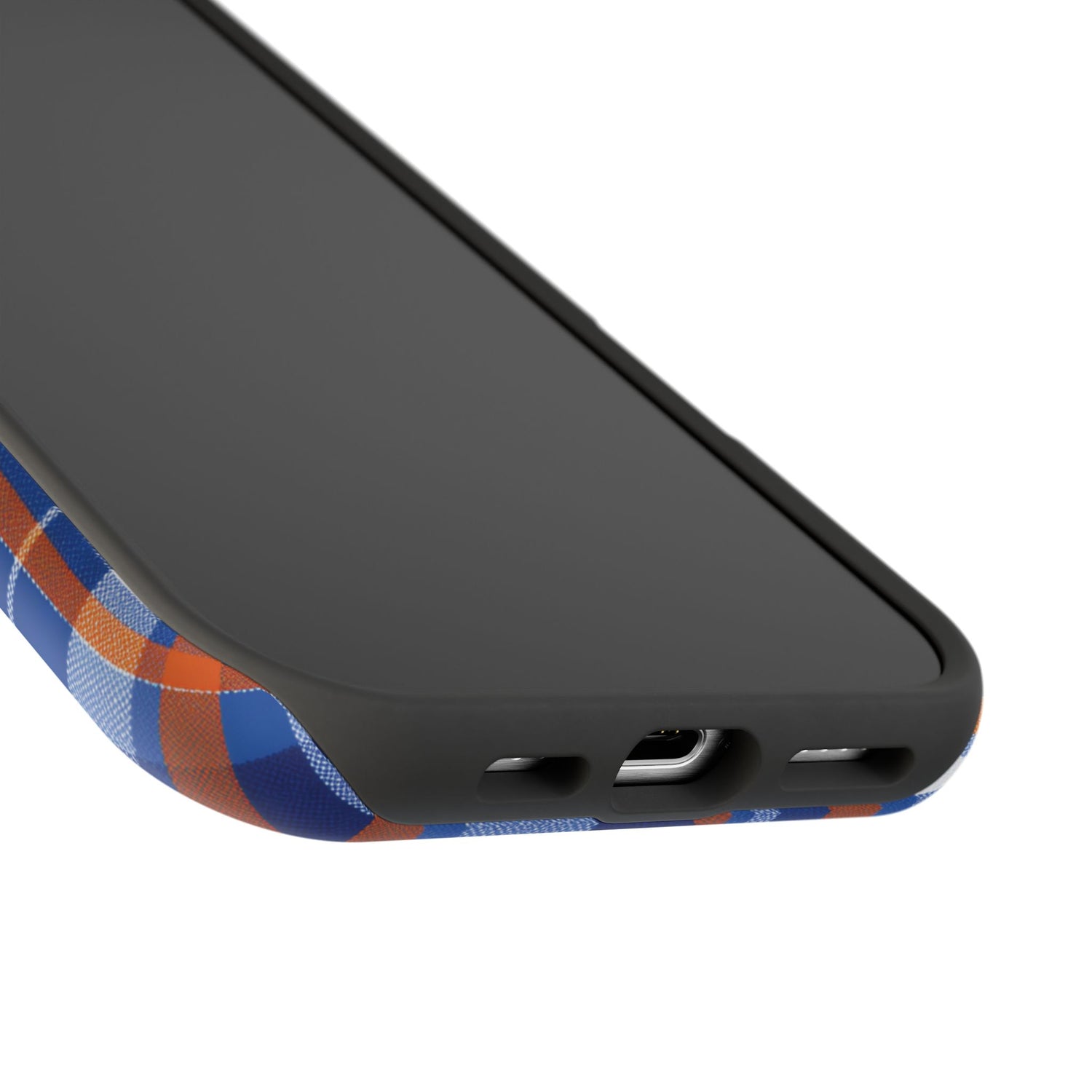 Impact-Resistant Phone Case- Florida Plaid