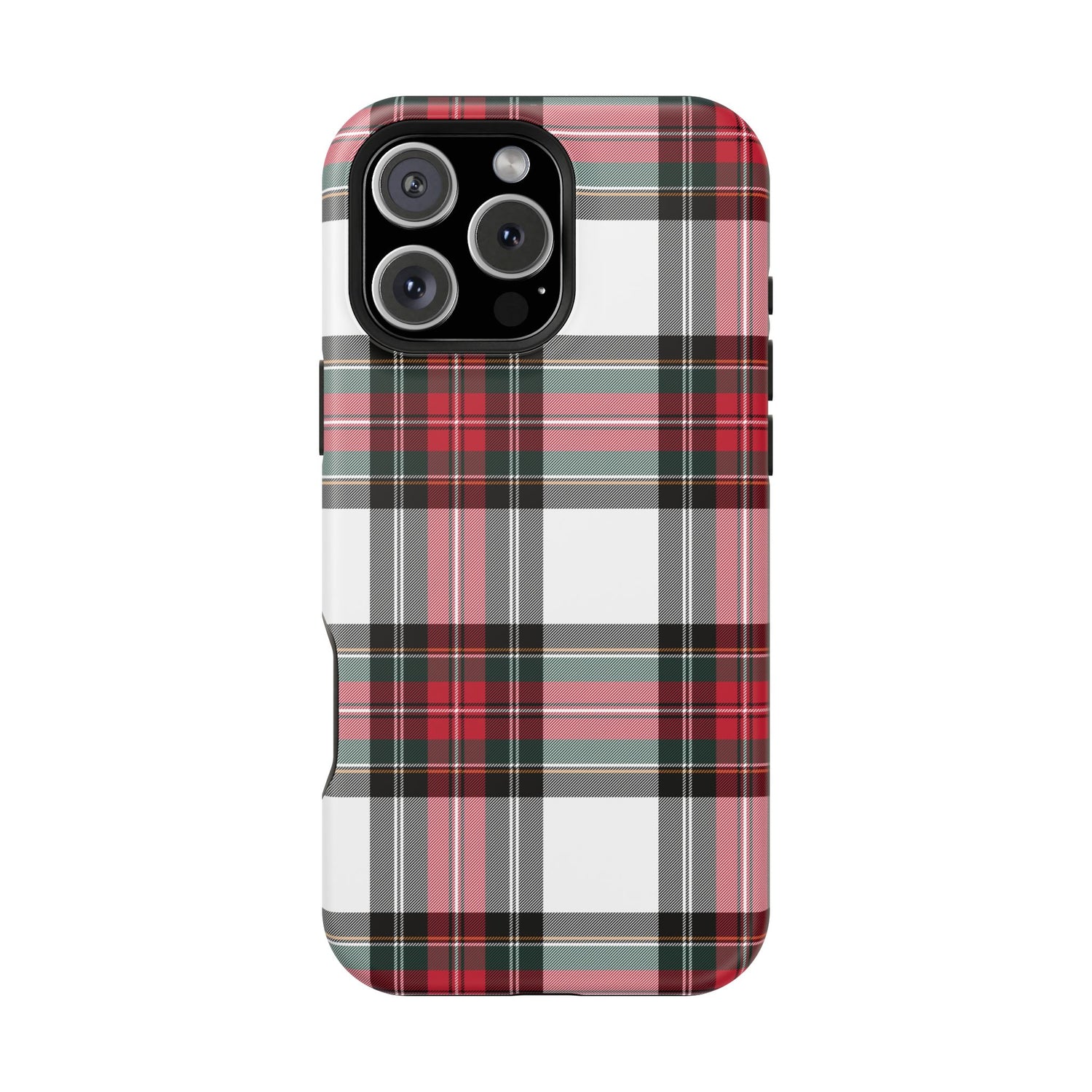 New Tartan Christmas Plaid Impact-Resistant Cases, iPhone, Samsung