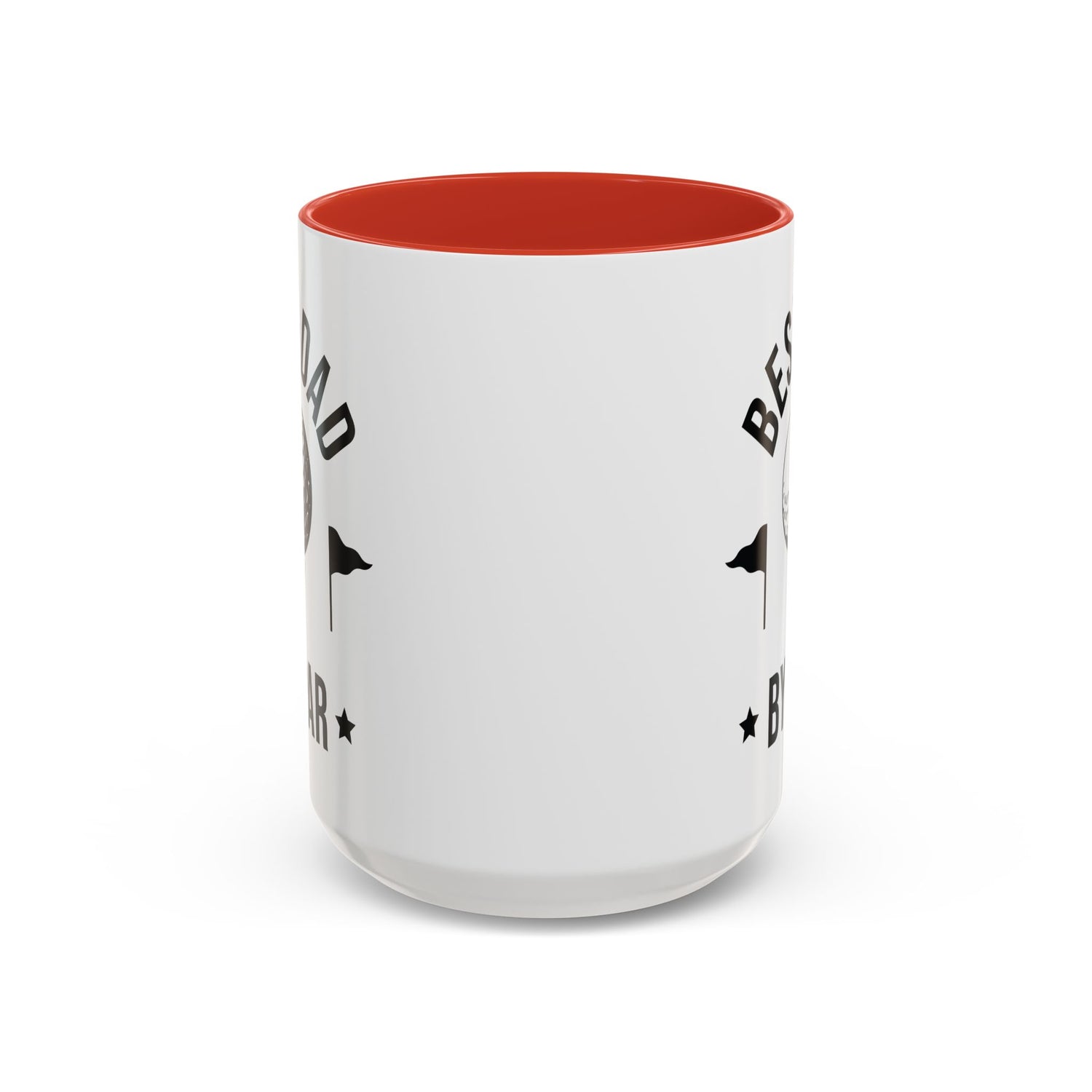 Dad Mug/Father's Day/Golfer/Gifts for him/Funny Mug/Accent Coffee Mug (11, 15oz) "Best Dad By Par"