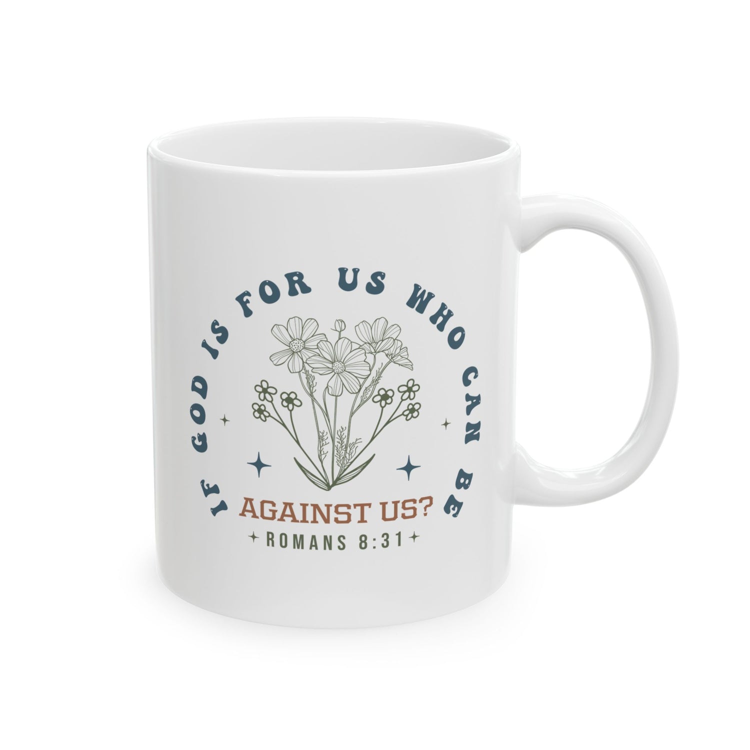 Christian Mug: Romans 8:31