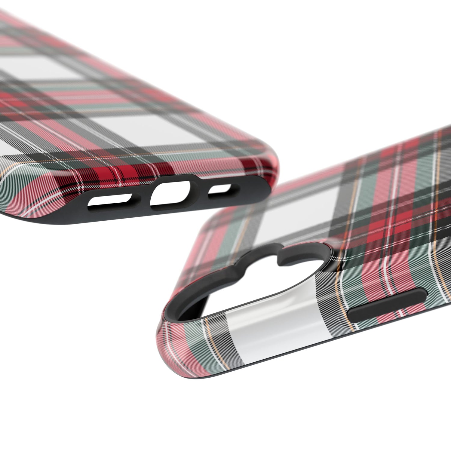 New Tartan Christmas Plaid Impact-Resistant Cases, iPhone, Samsung