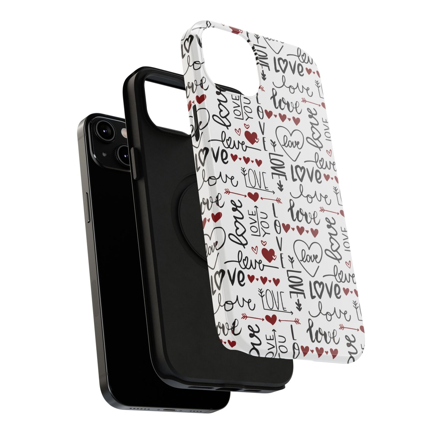 Impact-Resistant Cases-Valentine's Day Love