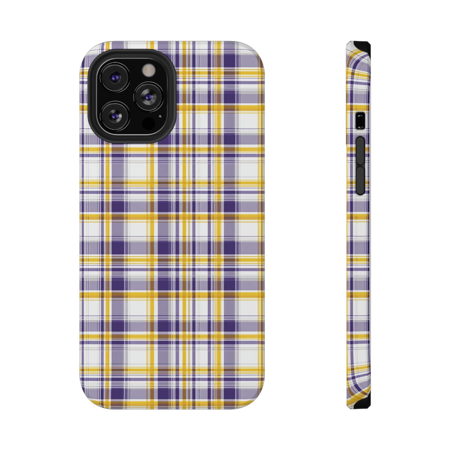 Louisiana Plaid Impact-Resistant Phone Case