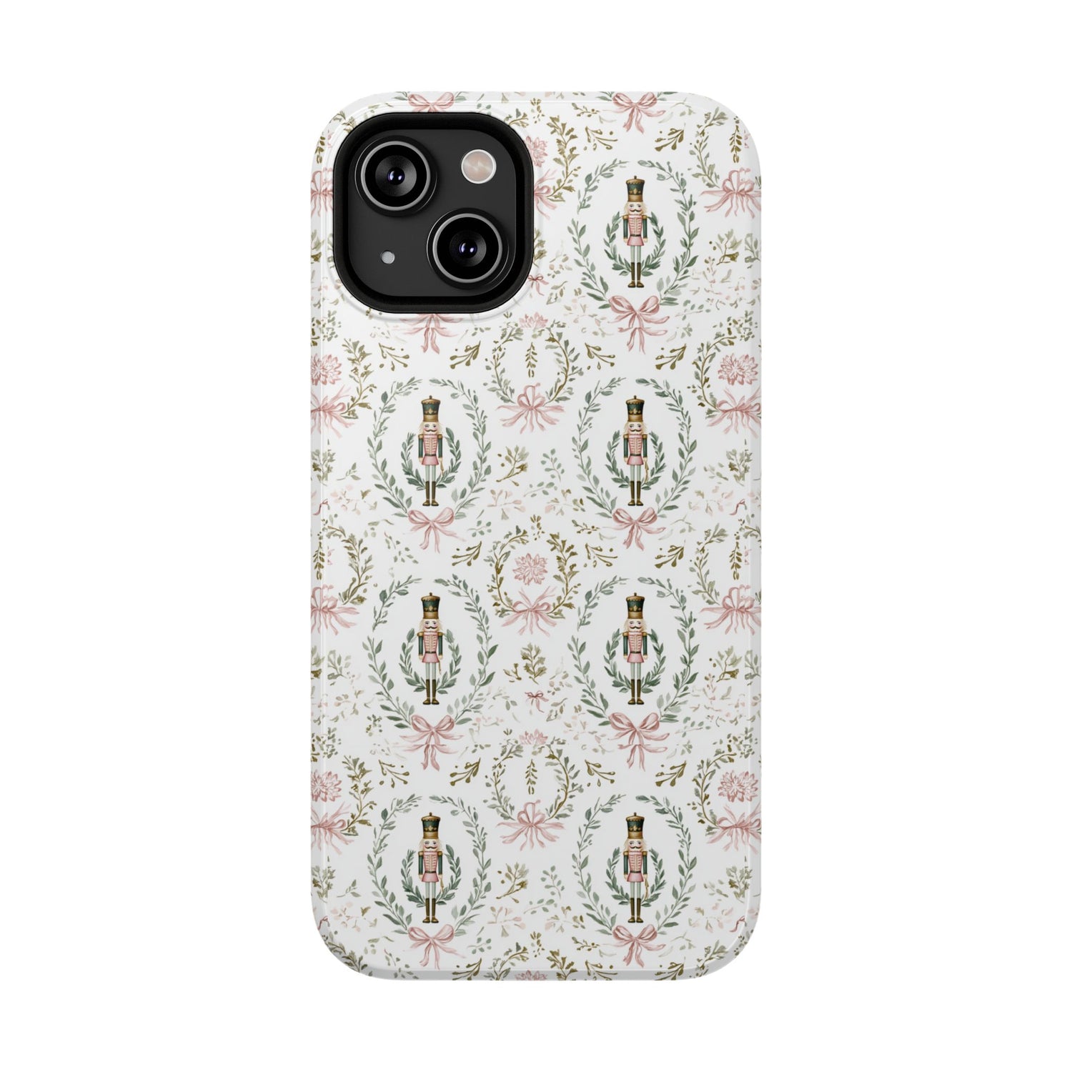 Impact-Resistant Phone Case- Nutcracker Floral