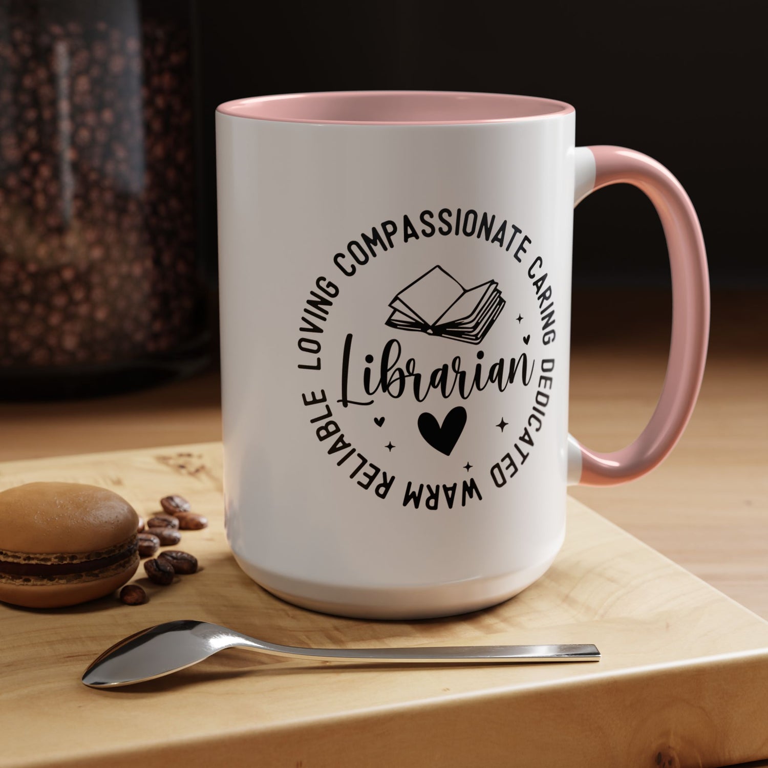 Librarian Coffee Mug - Unique Gift for Book Lovers, Personalized Mug, Literary Decor, Teacher Appreciation